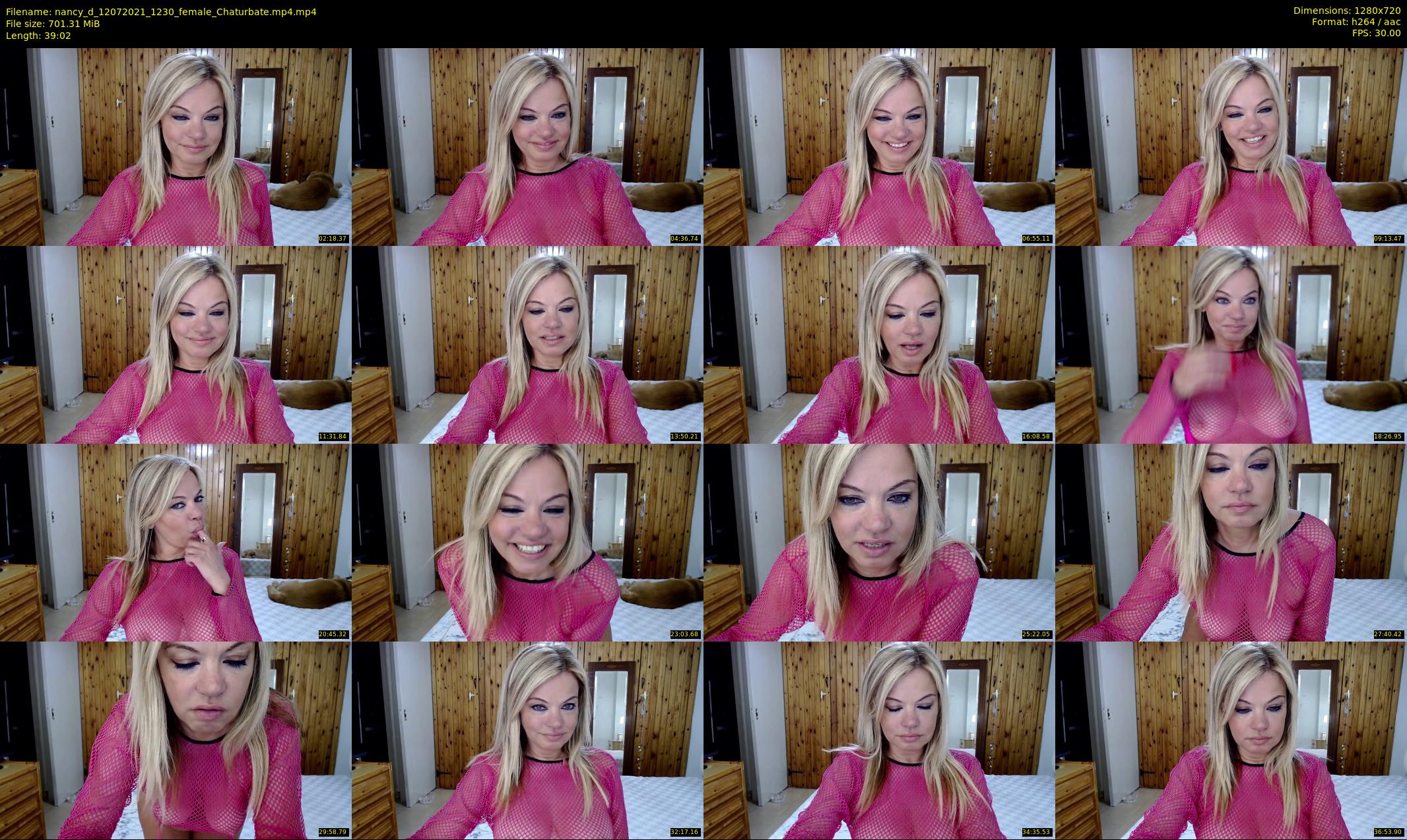 nancy_d — 40 minute Chaturbate female cam show recording, 720p, Jul 12, 2021