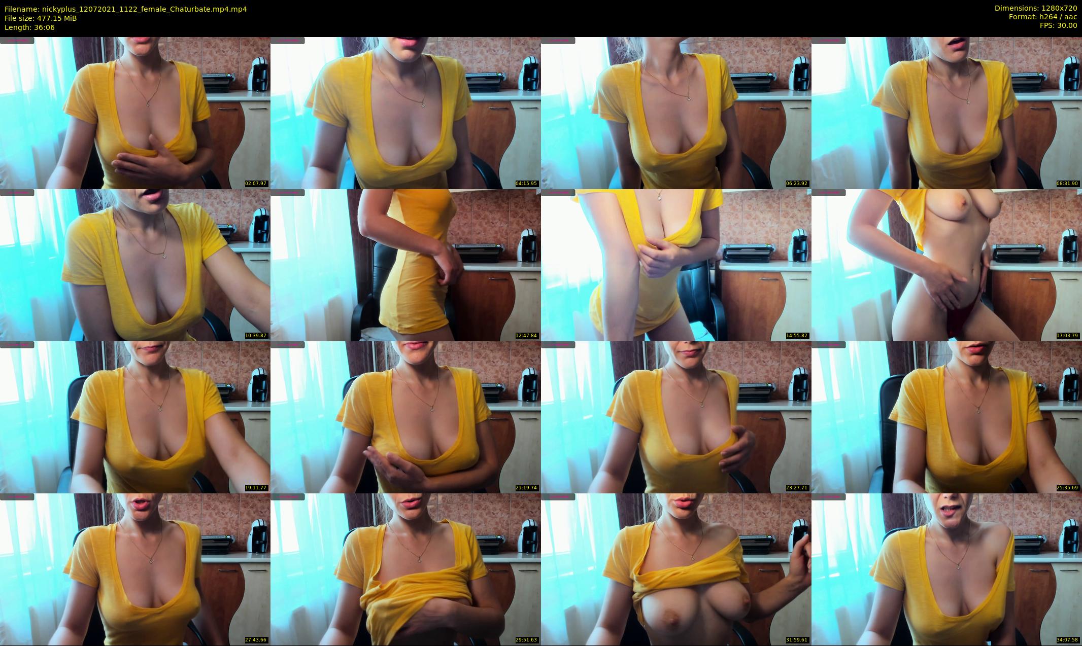 nickyplus — 37 minute Chaturbate couple cam show recording, 720p, Jul 12, 2021