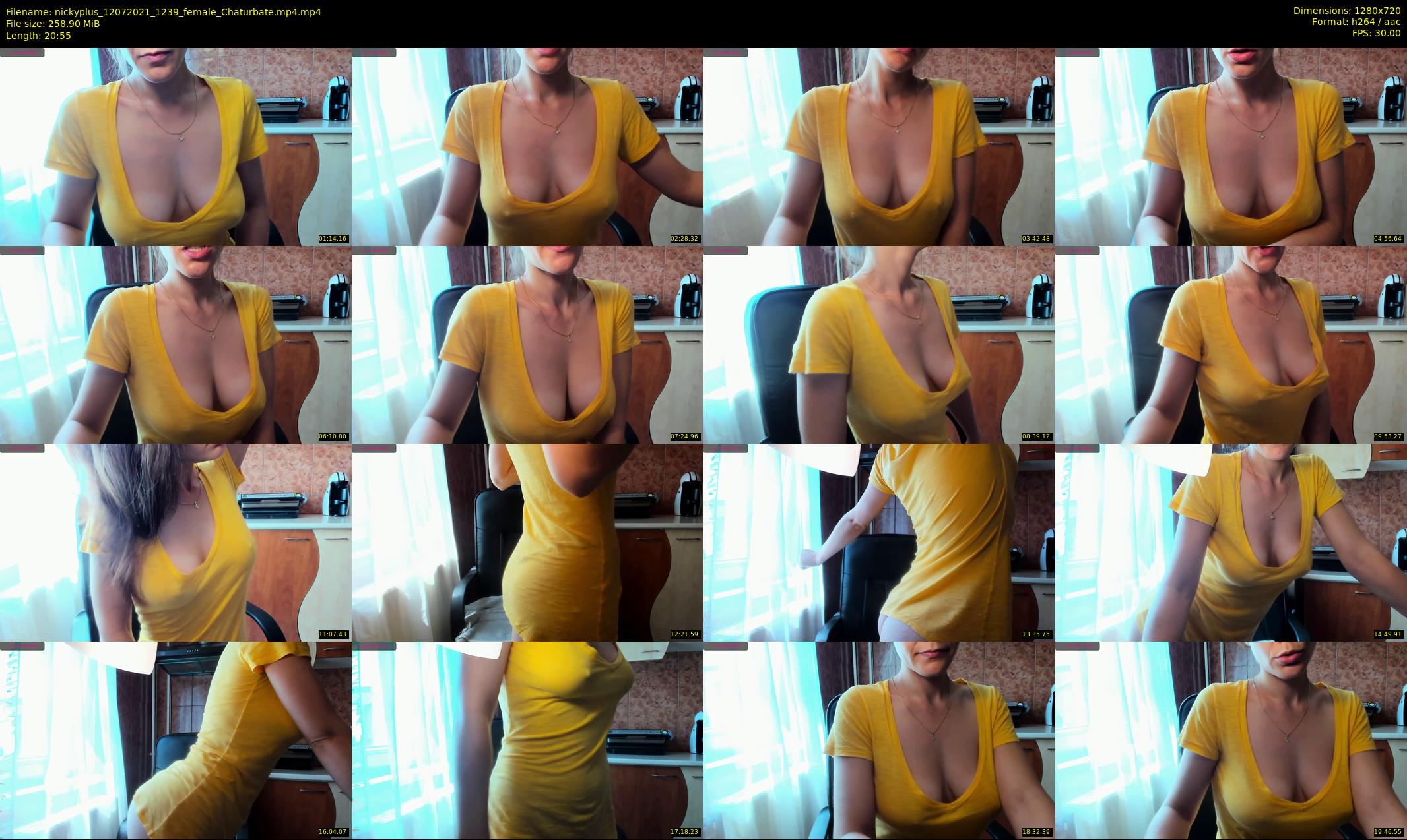 nickyplus — 21 minute Chaturbate couple cam show recording, 720p, Jul 12, 2021