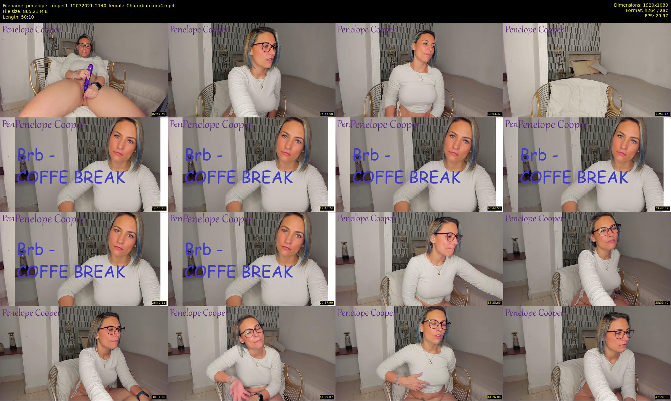 penelope_cooper1 — 51 minute Chaturbate female cam show recording, 1080p, Jul 12, 2021