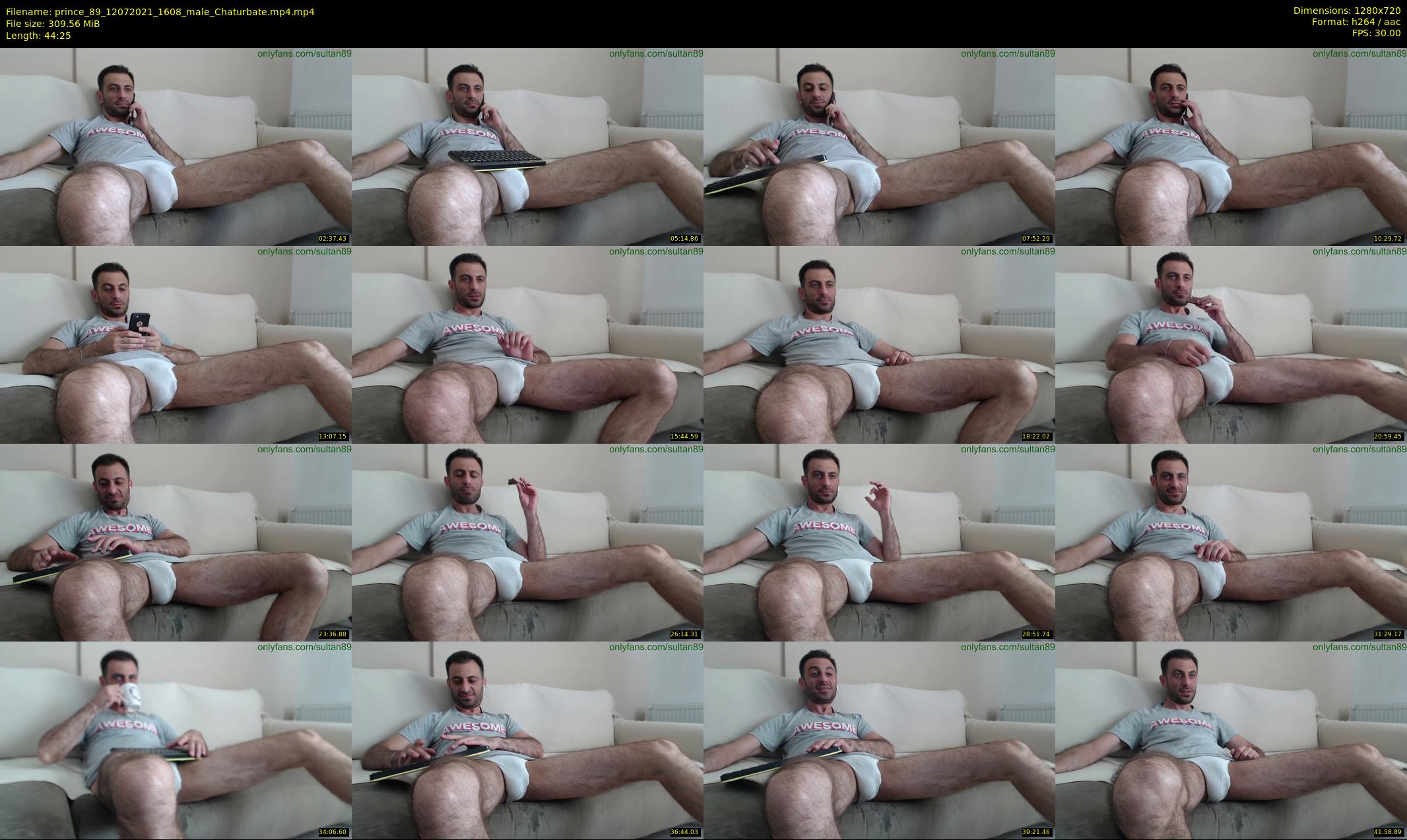 prince_89 — 45 minute Chaturbate male cam show recording, 720p, Jul 12, 2021