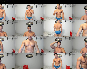 roberto4ever — 45 minute Chaturbate male cam show recording, 720p, Jul 12, 2021