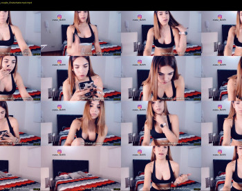 rosiehw — 14 minute Chaturbate couple cam show recording, 1080p, Jul 12, 2021
