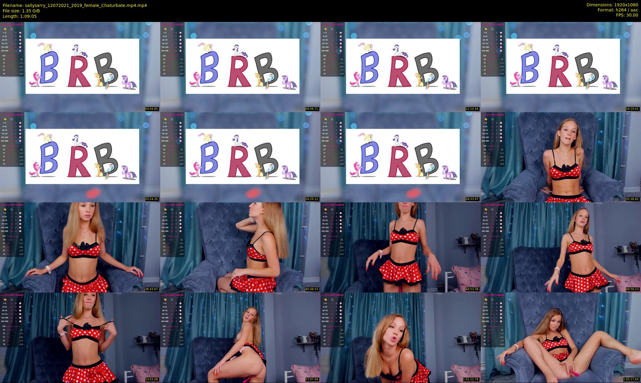 sallysarry — 70 minute Chaturbate couple cam show recording, 1080p, Jul 12, 2021