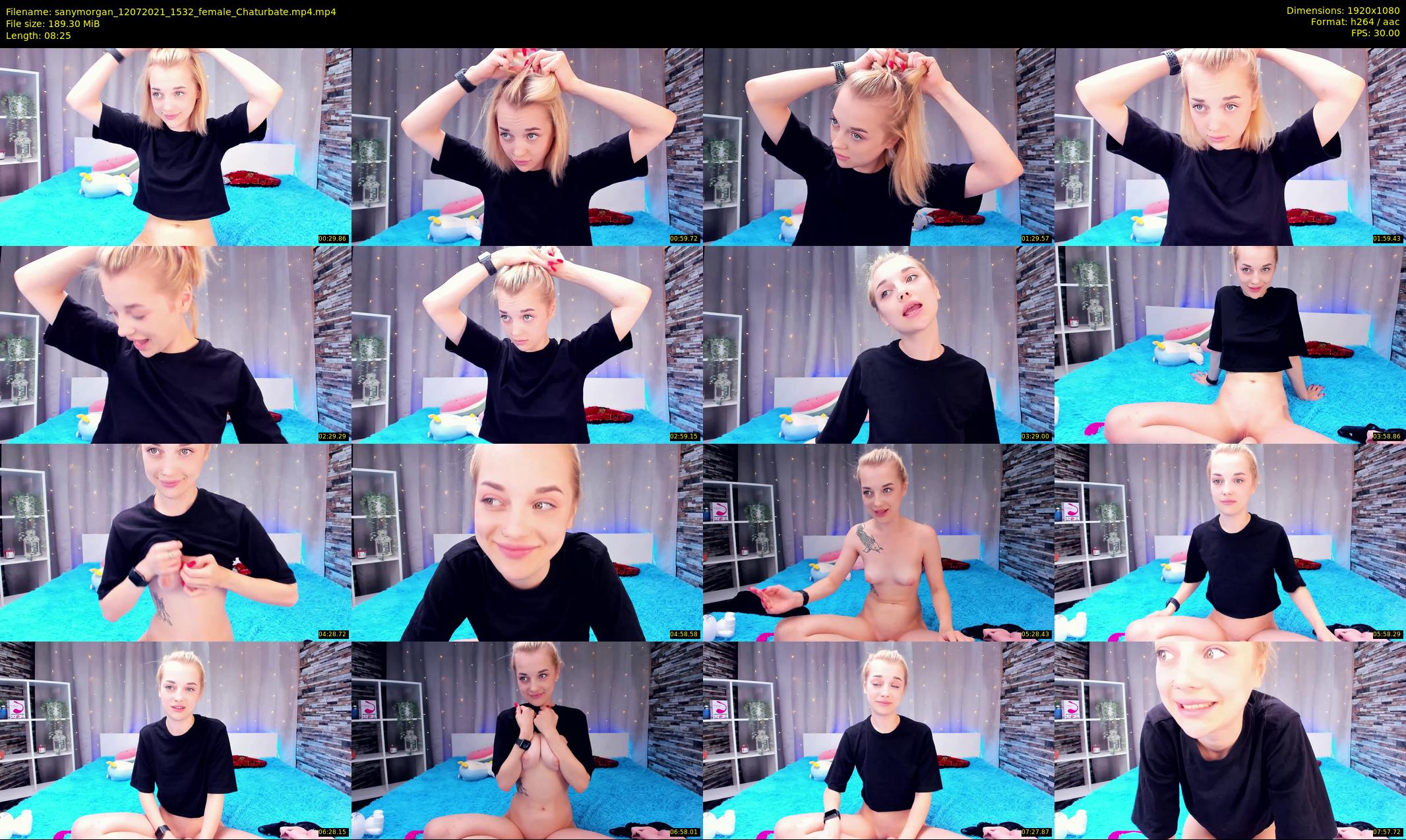 sanymorgan — 9 minute Chaturbate couple cam show recording, 1080p, Jul 12, 2021