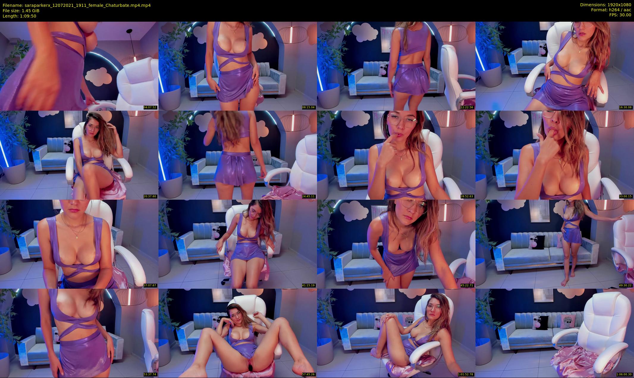 saraparkerx — 70 minute Chaturbate female cam show recording, 1080p, Jul 12, 2021