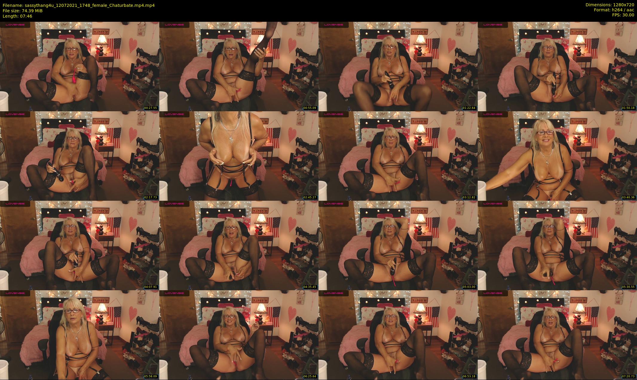sassythang4u — 8 minute Chaturbate female cam show recording, 720p, Jul 12, 2021