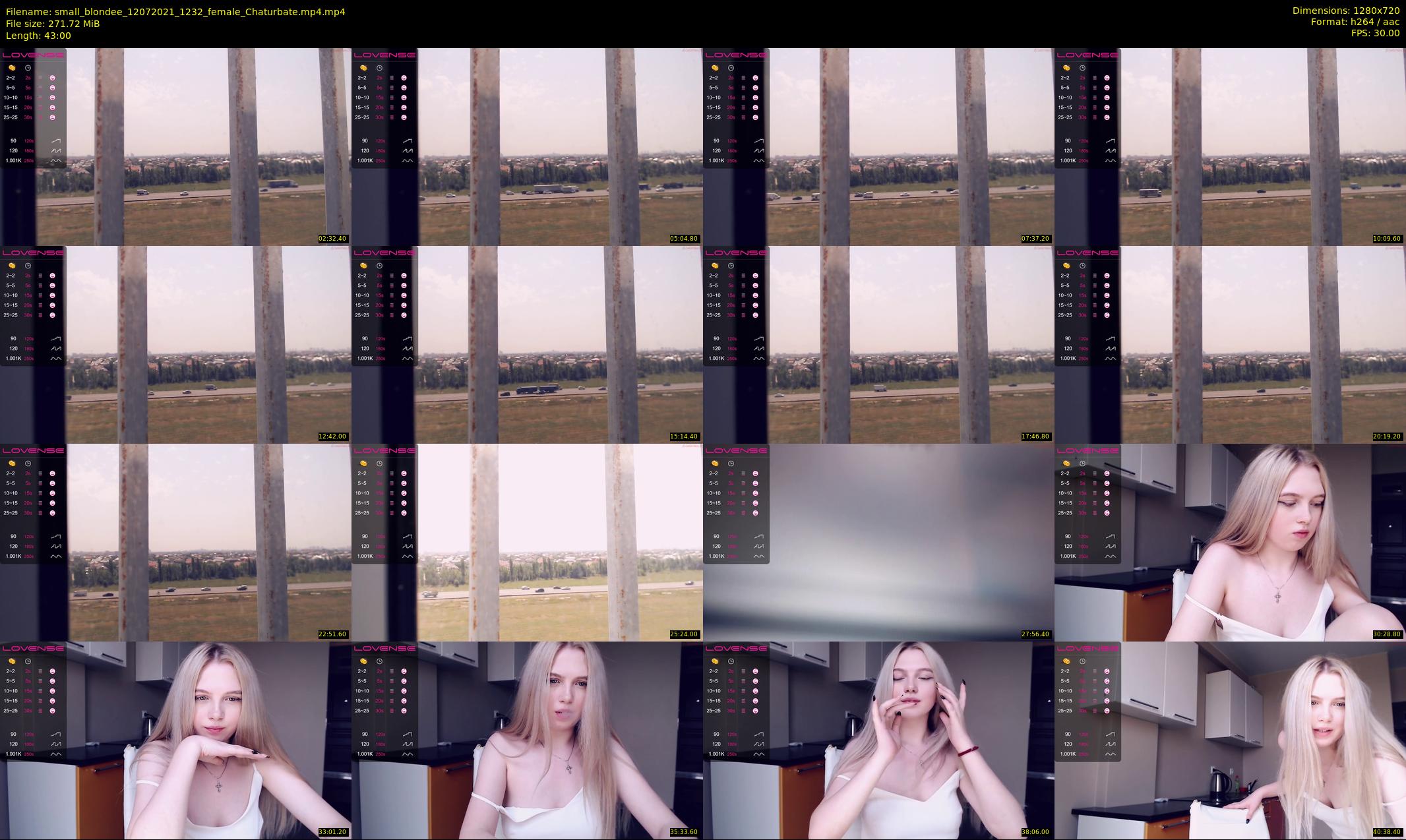 small_blondee — 43 minute Chaturbate female cam show recording, 720p, Jul 12, 2021