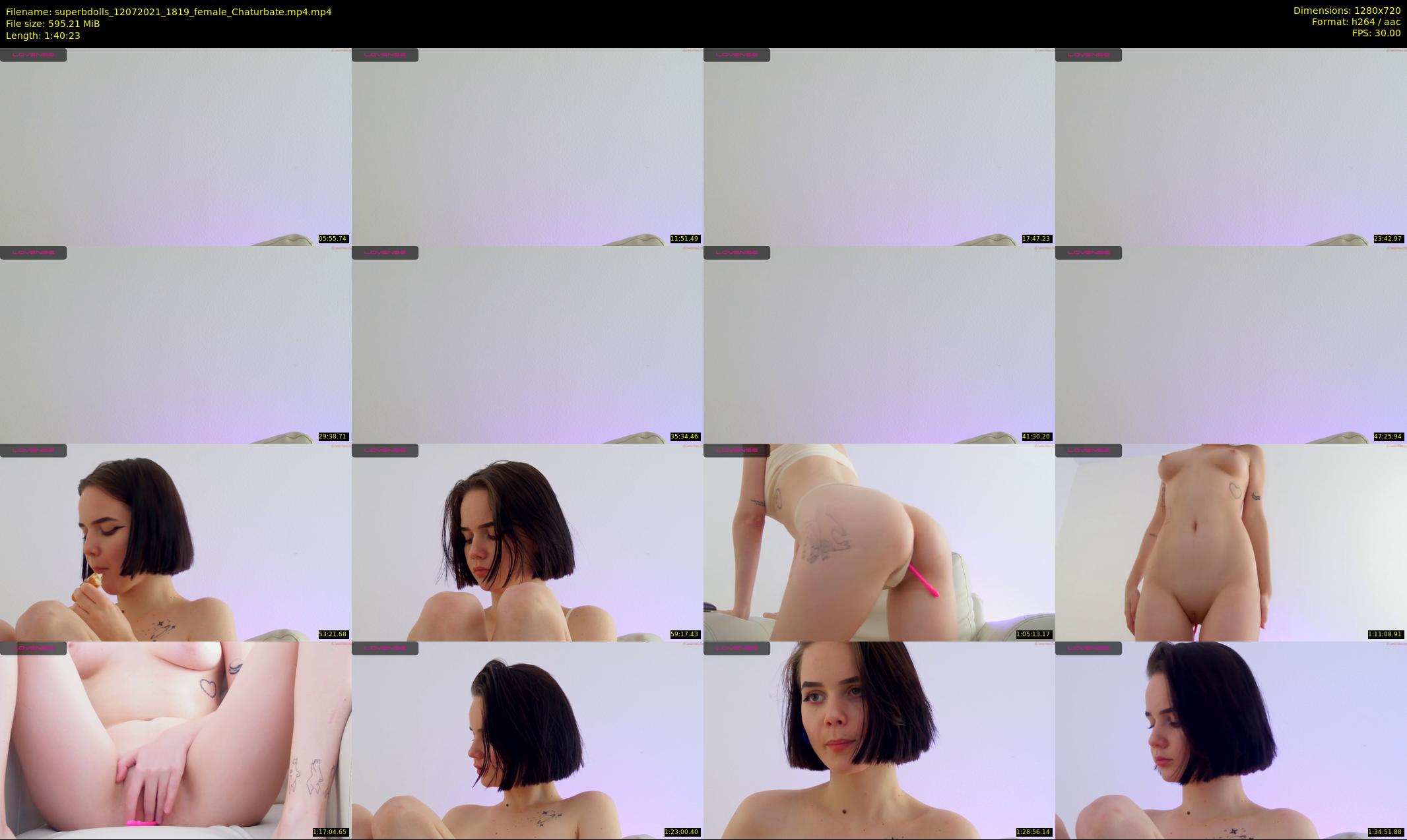 superbdolls — 101 minute Chaturbate couple cam show recording, 720p, Jul 12, 2021