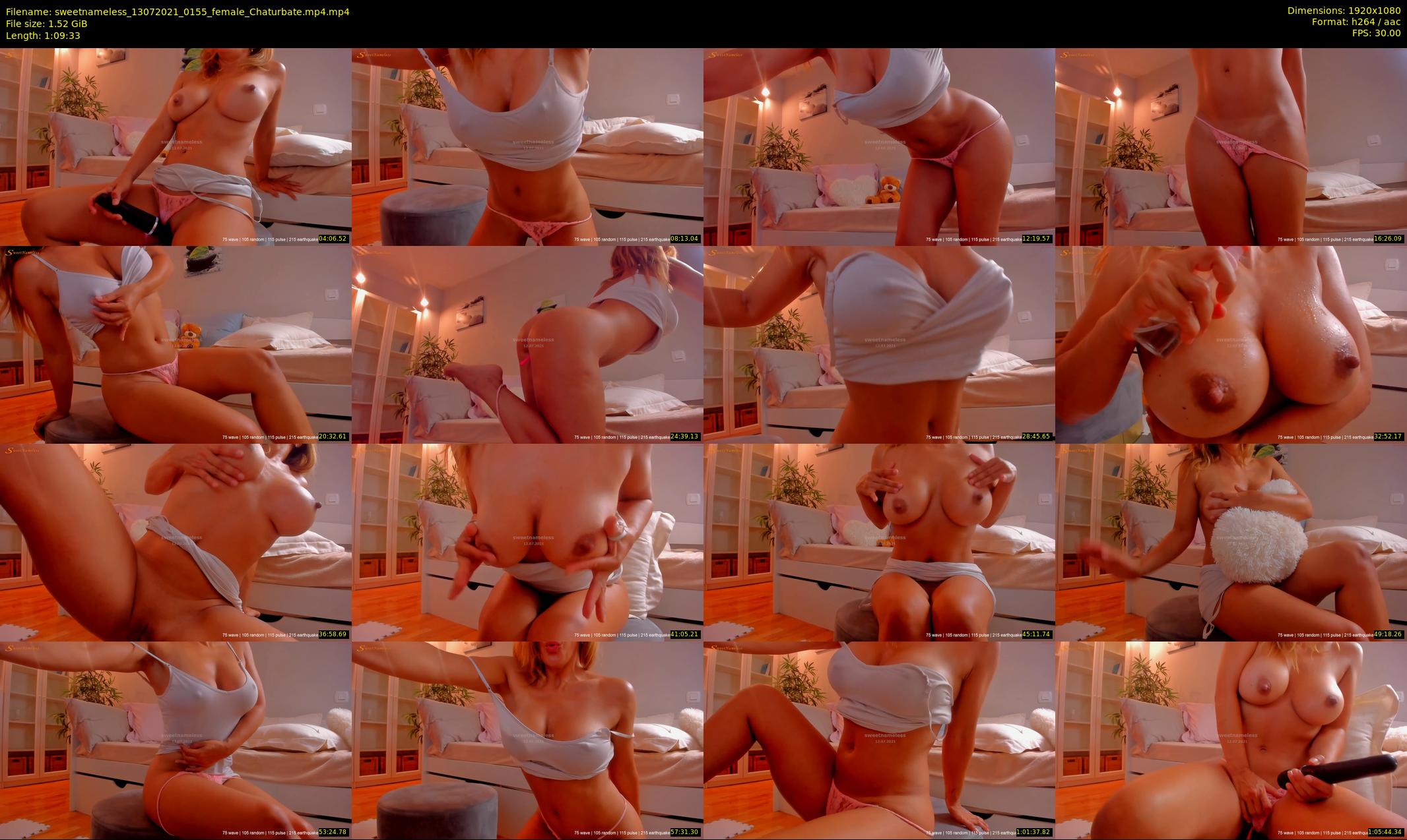 sweetnameless — 70 minute Chaturbate couple cam show recording, 1080p, Jul 13, 2021