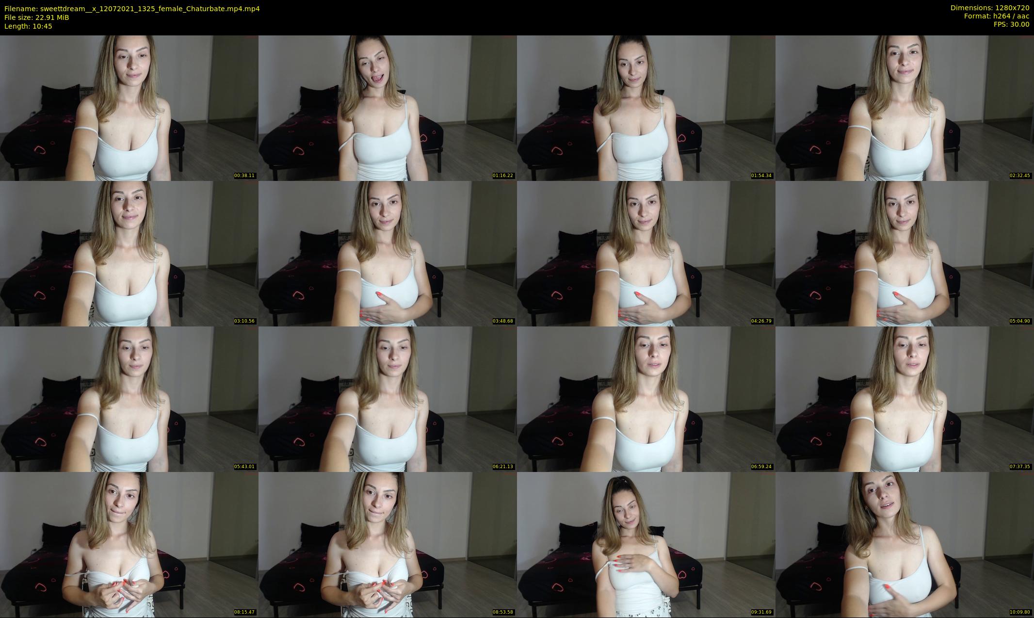 sweettdream__x — 11 minute Chaturbate female cam show recording, 720p, Jul 12, 2021