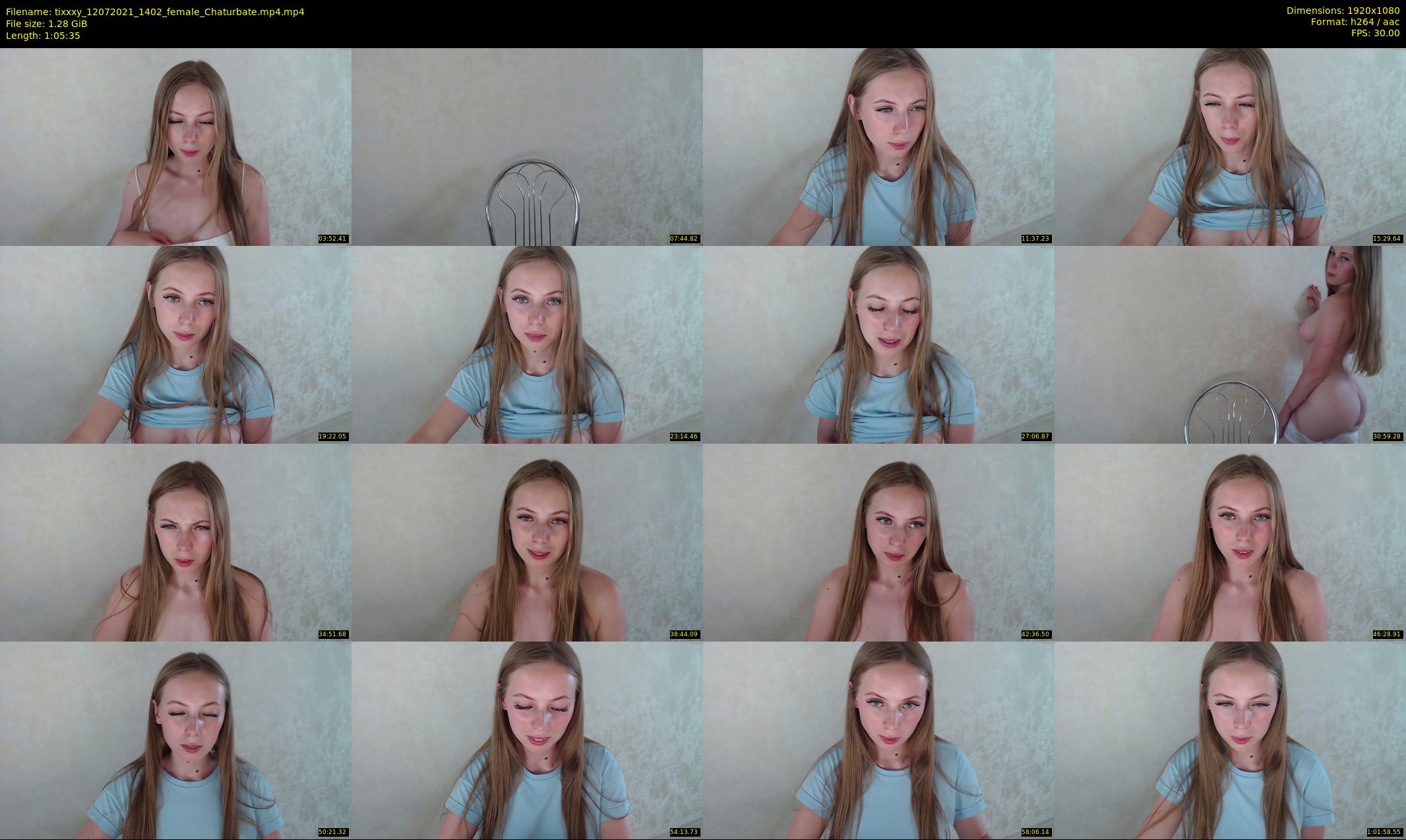 tixxxy — 66 minute Chaturbate female cam show recording, 1080p, Jul 12, 2021