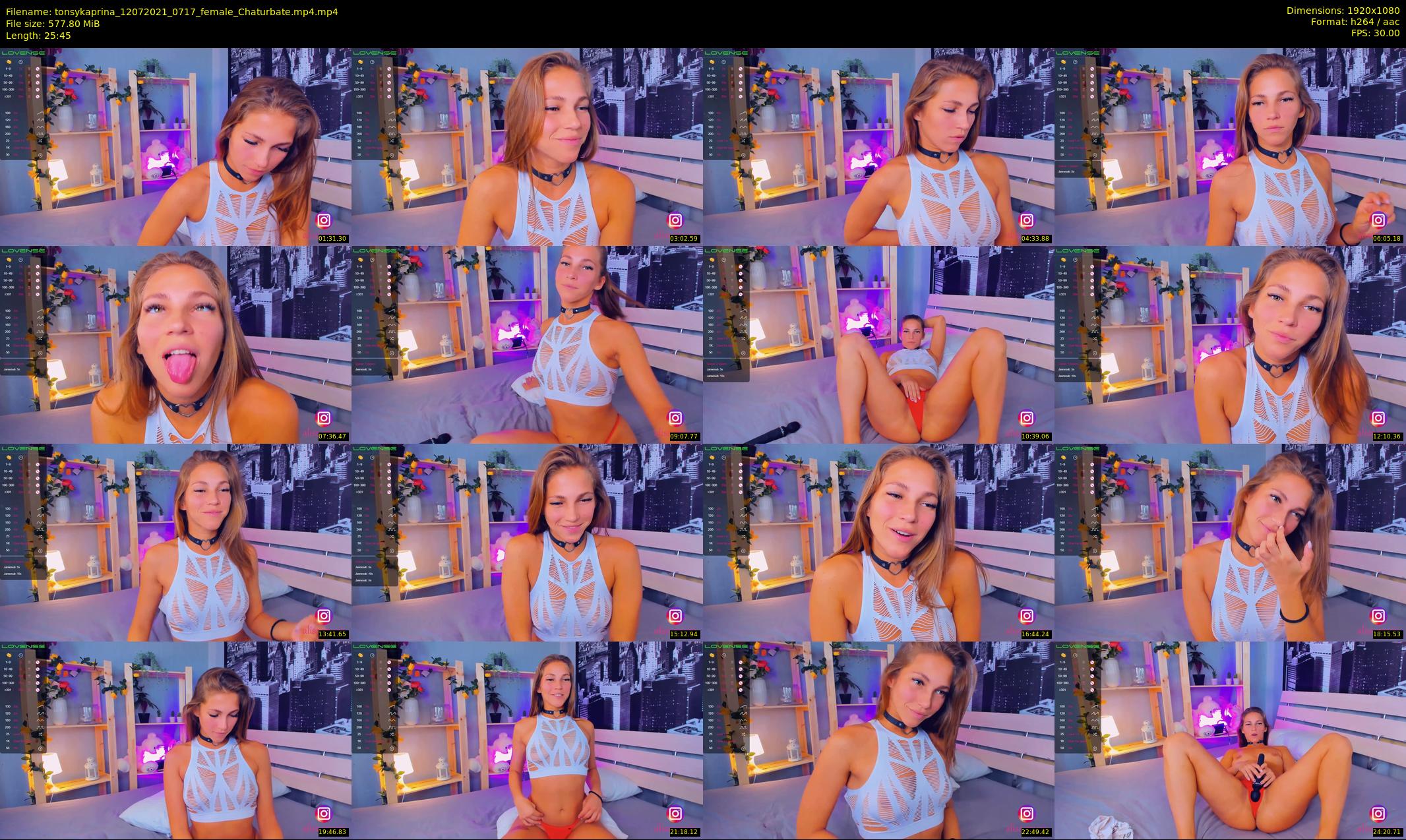 tonsykaprina — 26 minute Chaturbate couple cam show recording, 1080p, Jul 12, 2021