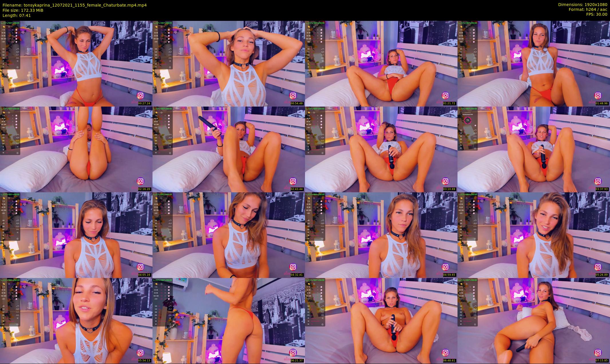 tonsykaprina — 8 minute Chaturbate couple cam show recording, 1080p, Jul 12, 2021