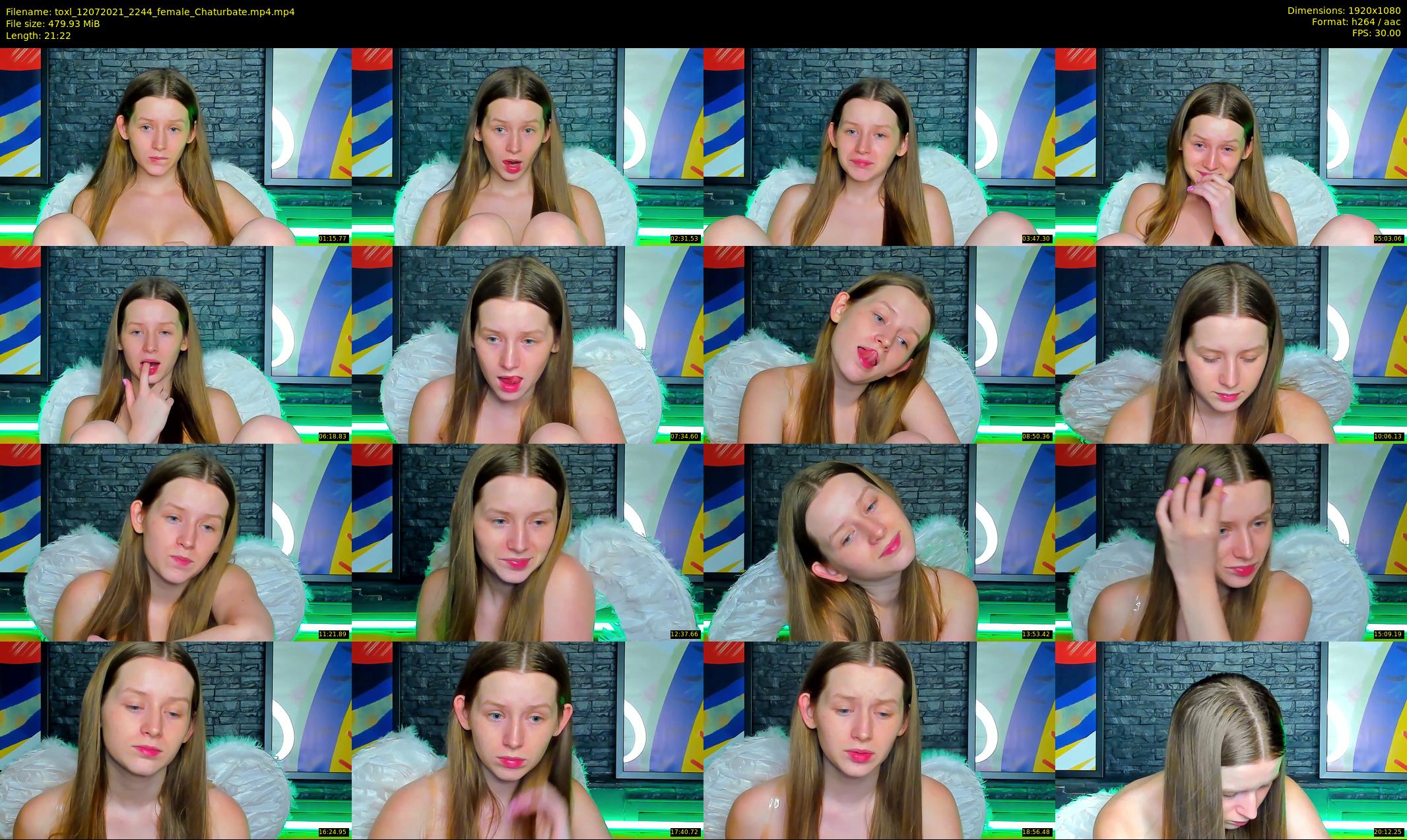 toxl — 22 minute Chaturbate female cam show recording, 1080p, Jul 12, 2021