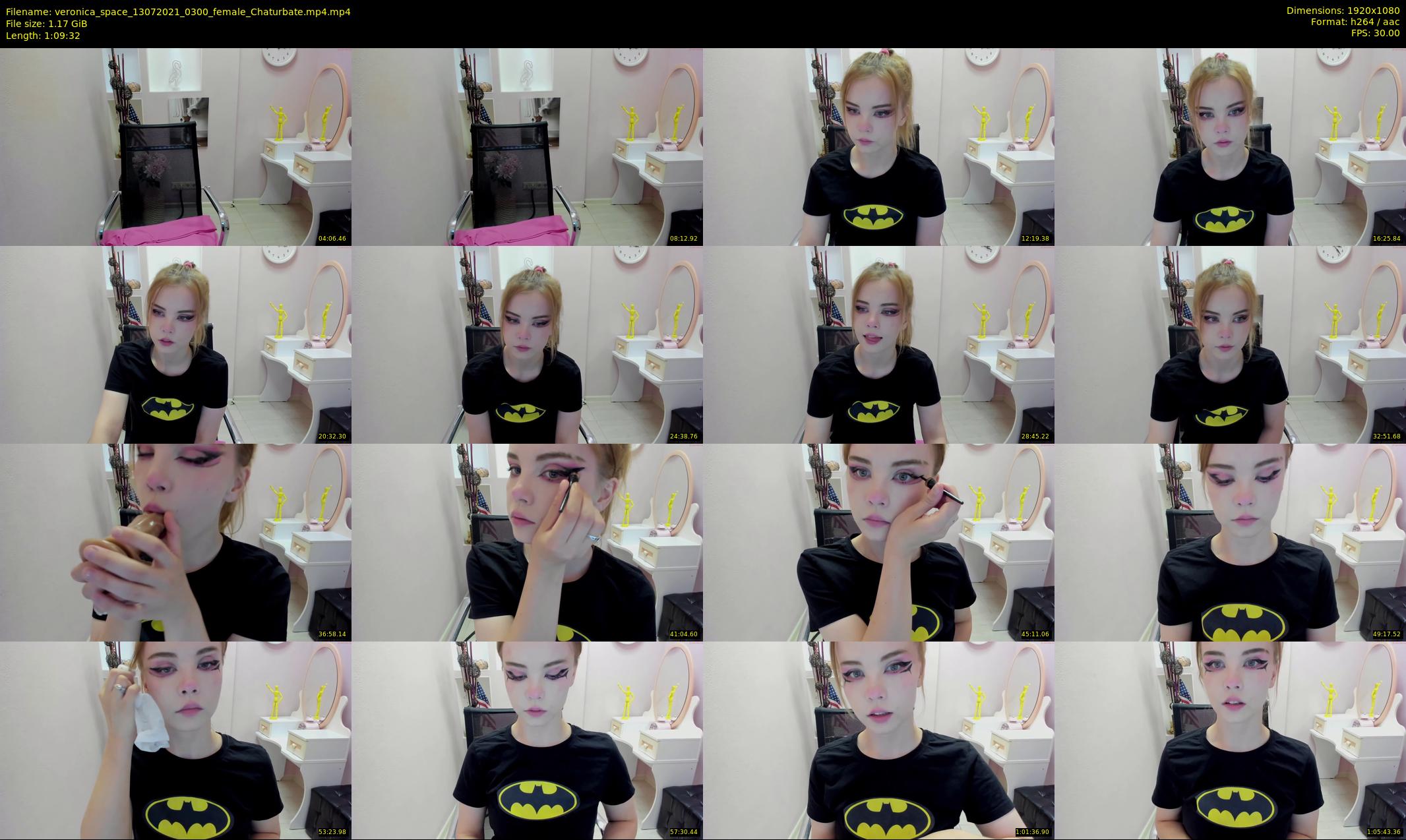 veronica_space — 70 minute Chaturbate female cam show recording, 1080p, Jul 13, 2021
