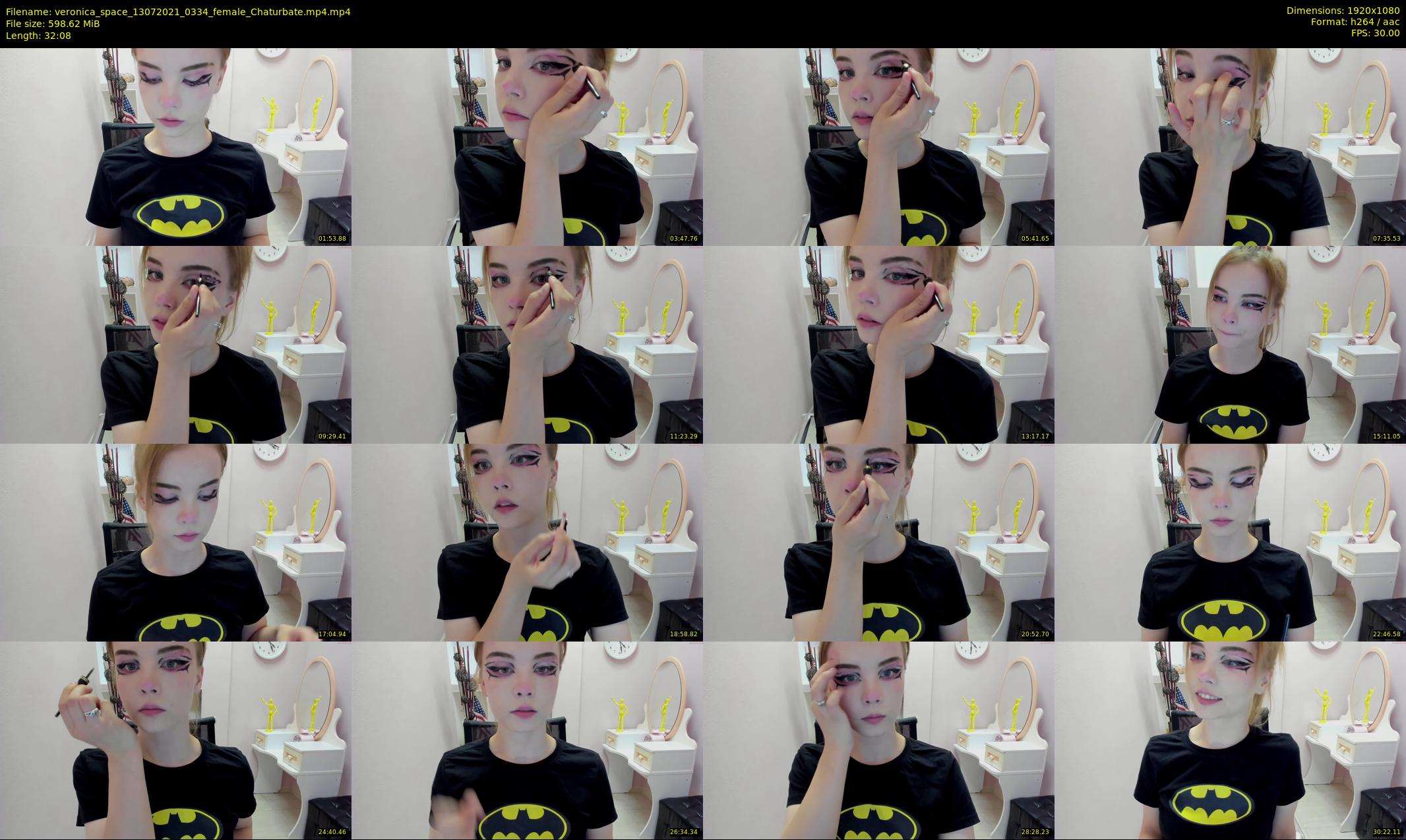 veronica_space — 33 minute Chaturbate female cam show recording, 1080p, Jul 13, 2021