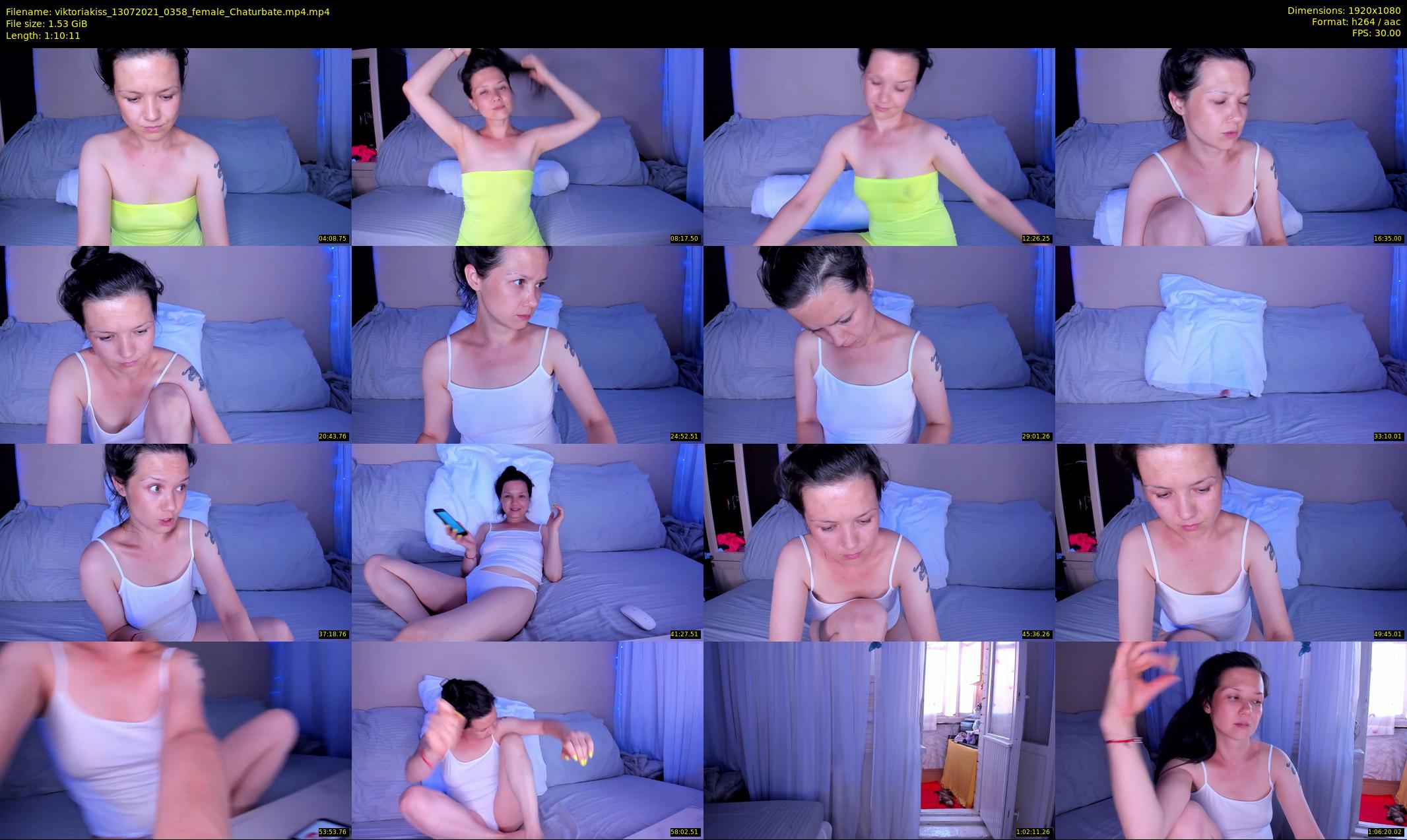 viktoriakiss — 71 minute Chaturbate female cam show recording, 1080p, Jul 13, 2021