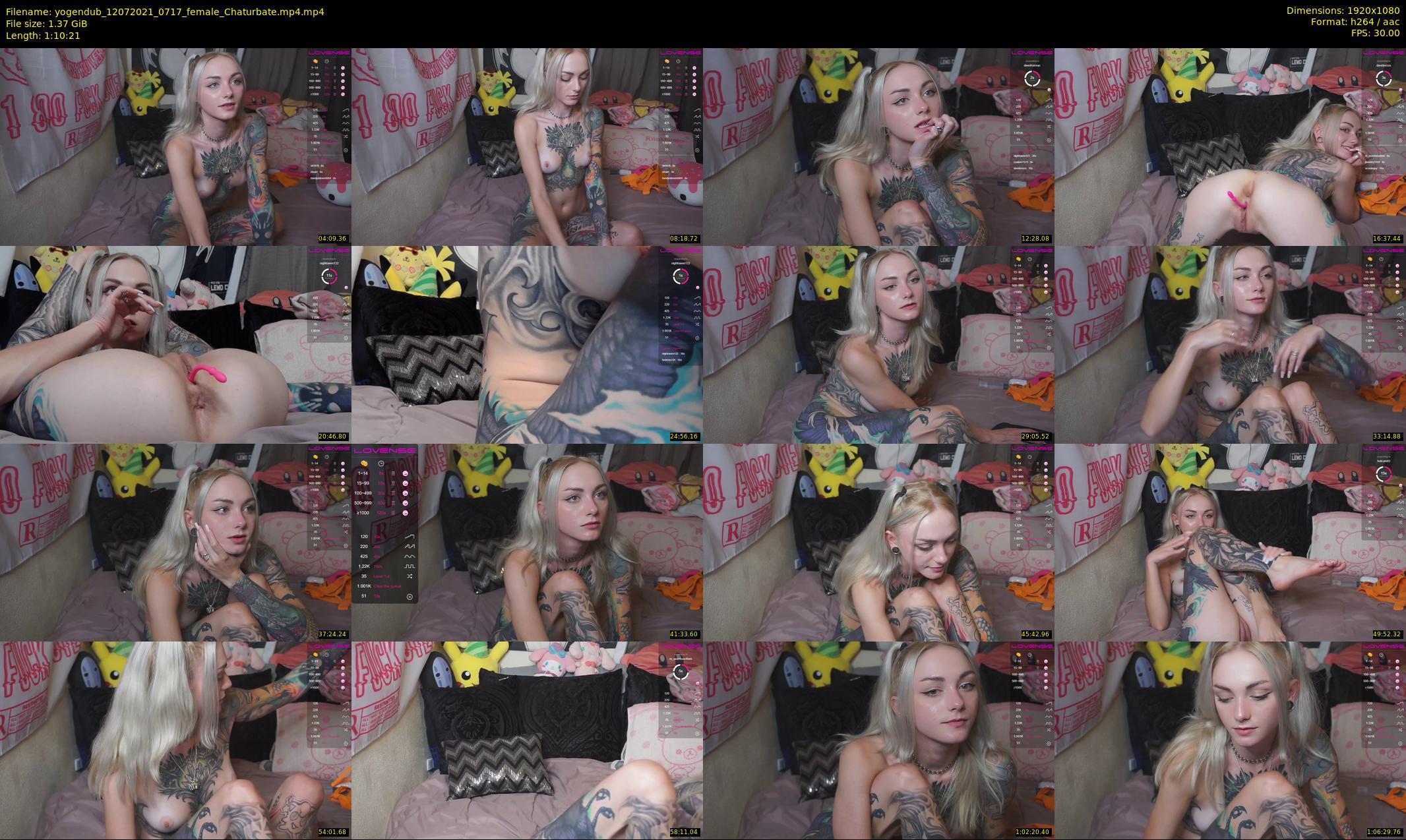 yogendub — 71 minute Chaturbate female cam show recording, 1080p, Jul 12, 2021