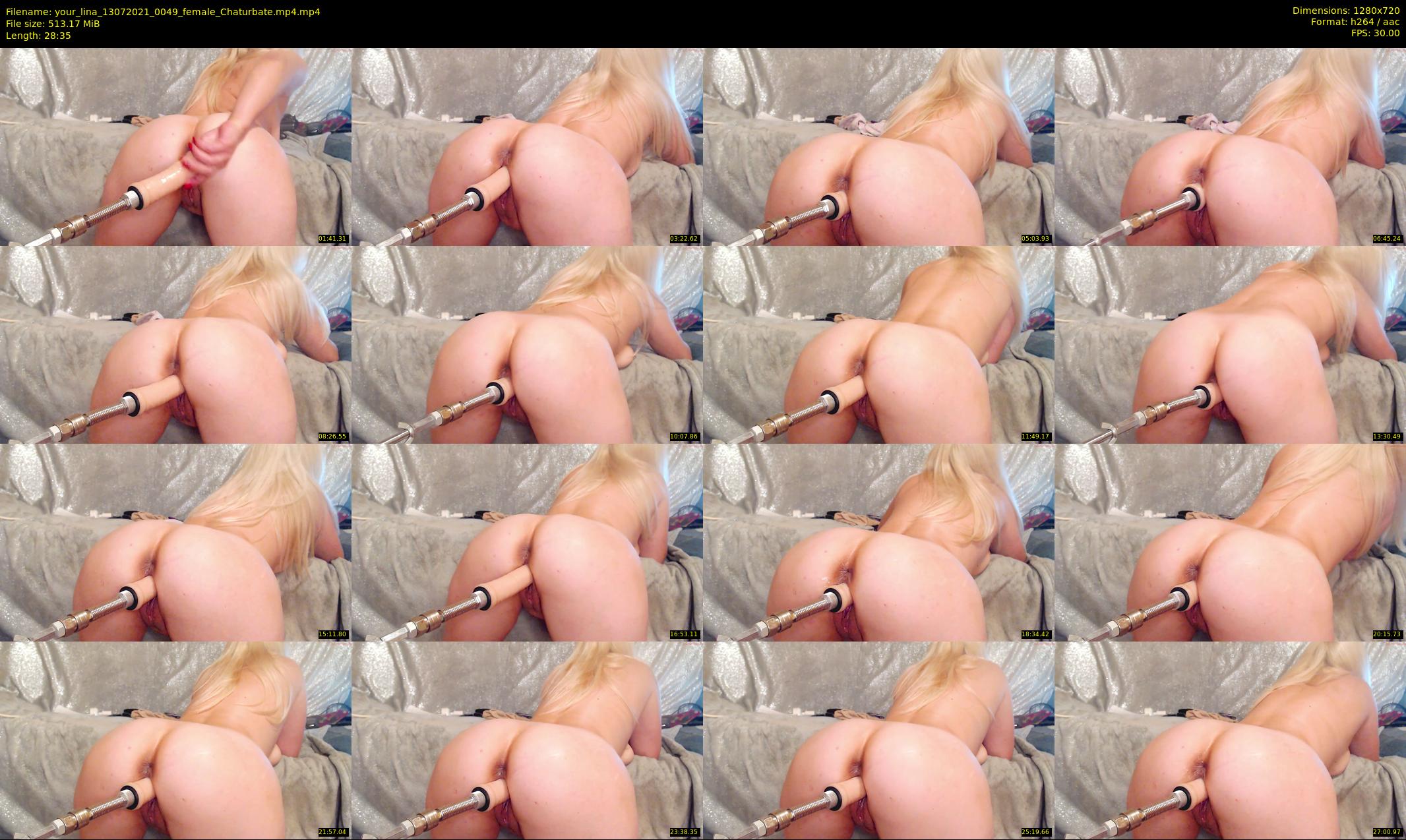 your_lina — 29 minute Chaturbate female cam show recording, 720p, Jul 13, 2021