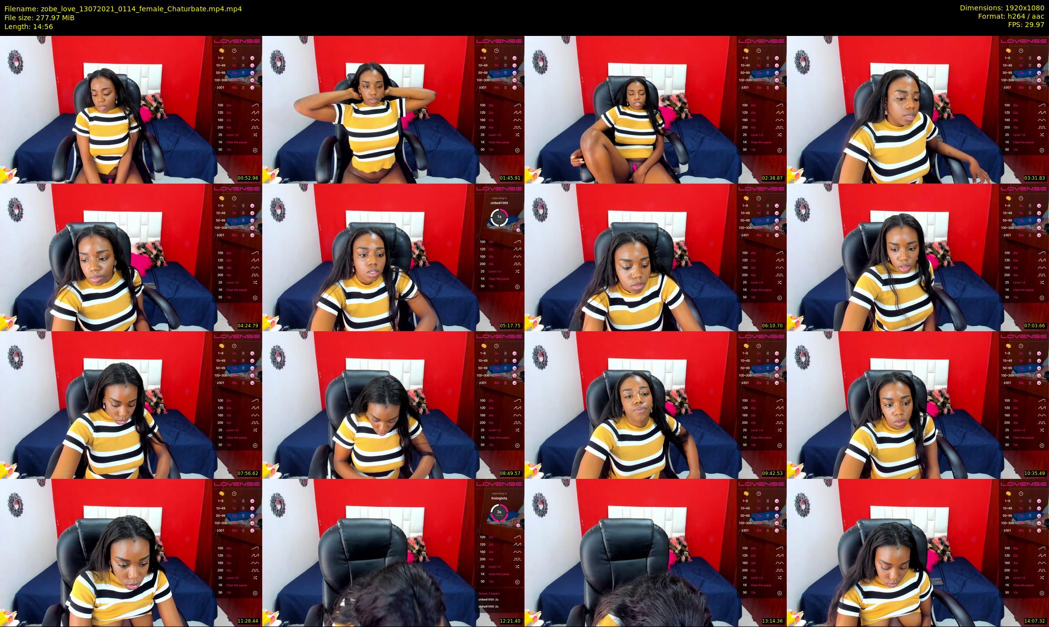 zobe_love — 15 minute Chaturbate female cam show recording, 1080p, Jul 13, 2021