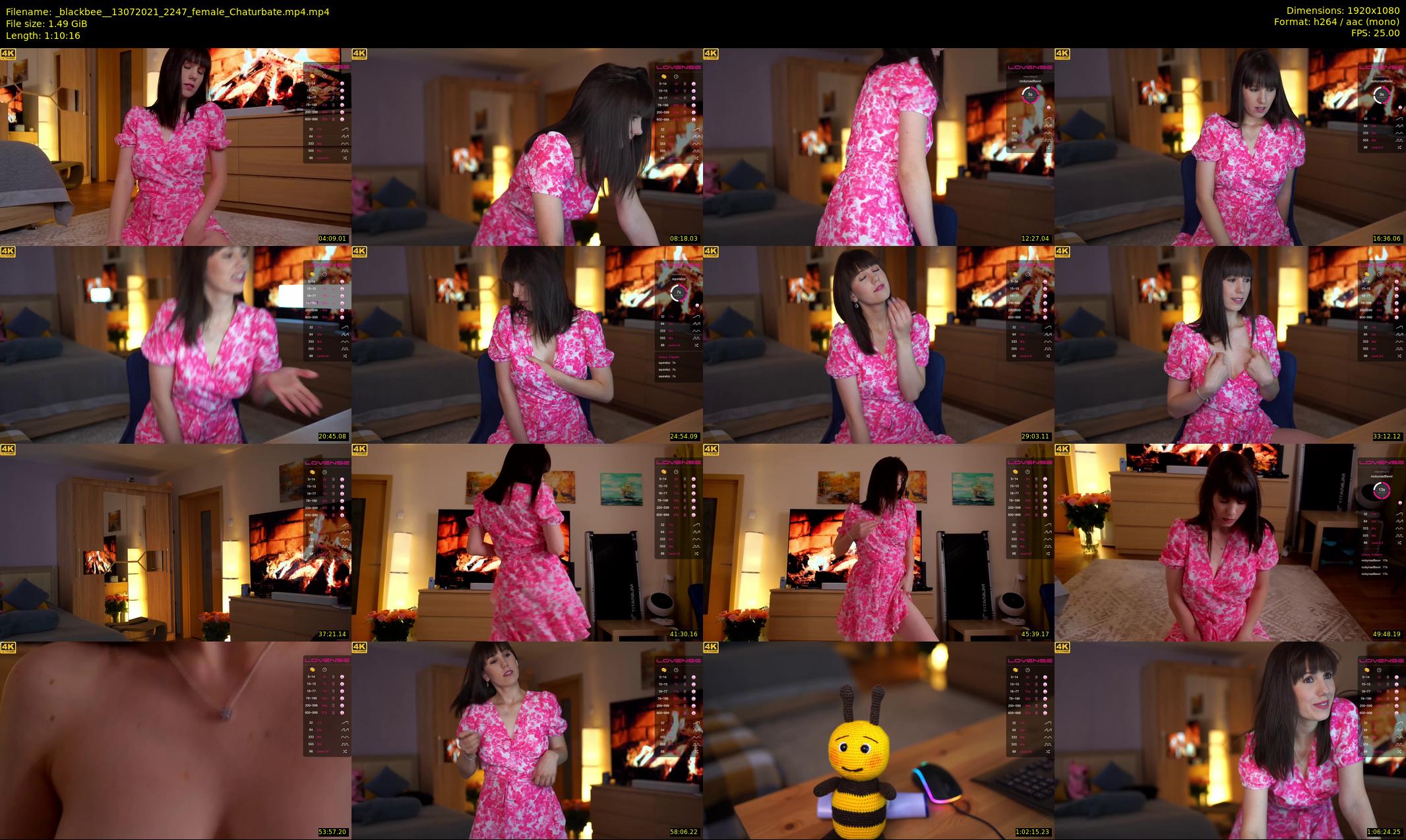 _blackbee_ — 71 minute Chaturbate female cam show recording, 1080p, Jul 13, 2021