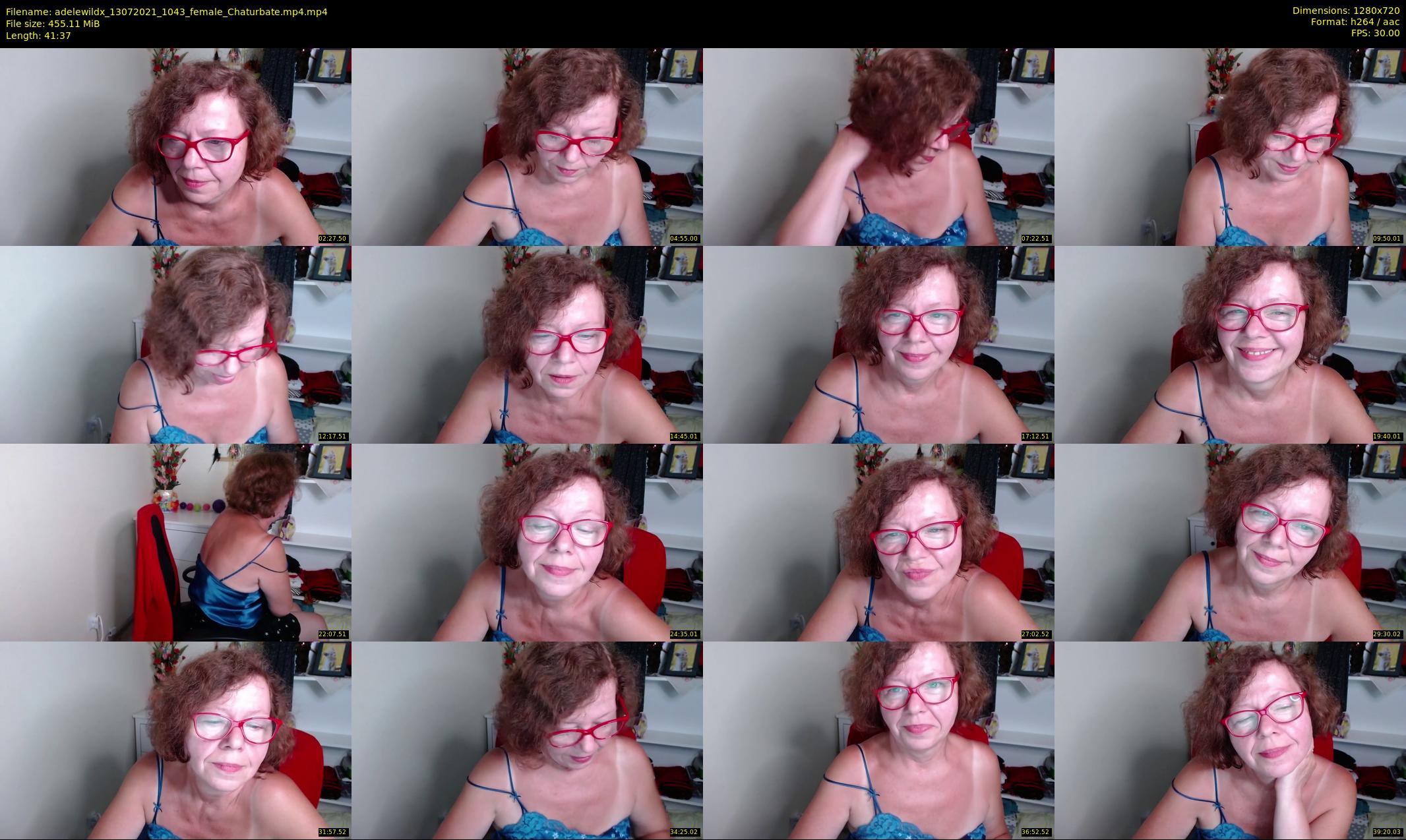 adelewildx — 42 minute Chaturbate female cam show recording, 720p, Jul 13, 2021