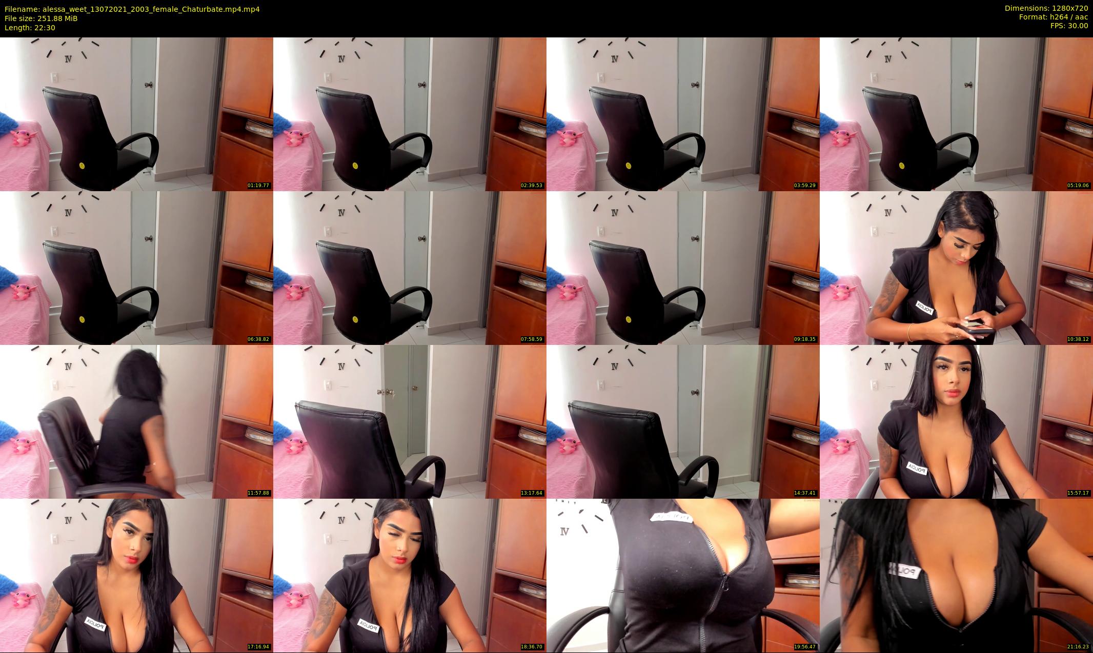 alessa_weet — 23 minute Chaturbate female cam show recording, 720p, Jul 13, 2021