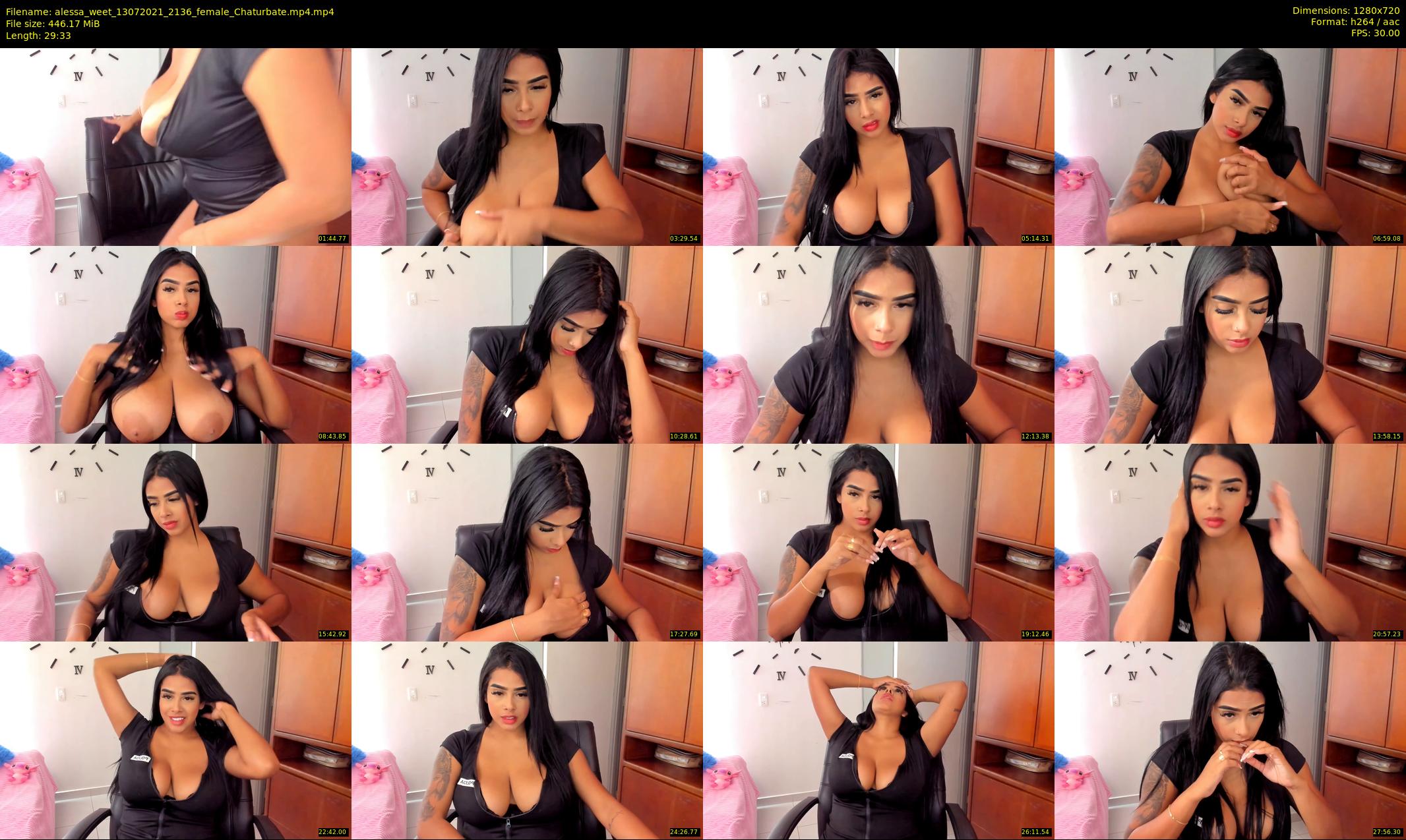 alessa_weet — 30 minute Chaturbate female cam show recording, 720p, Jul 13, 2021
