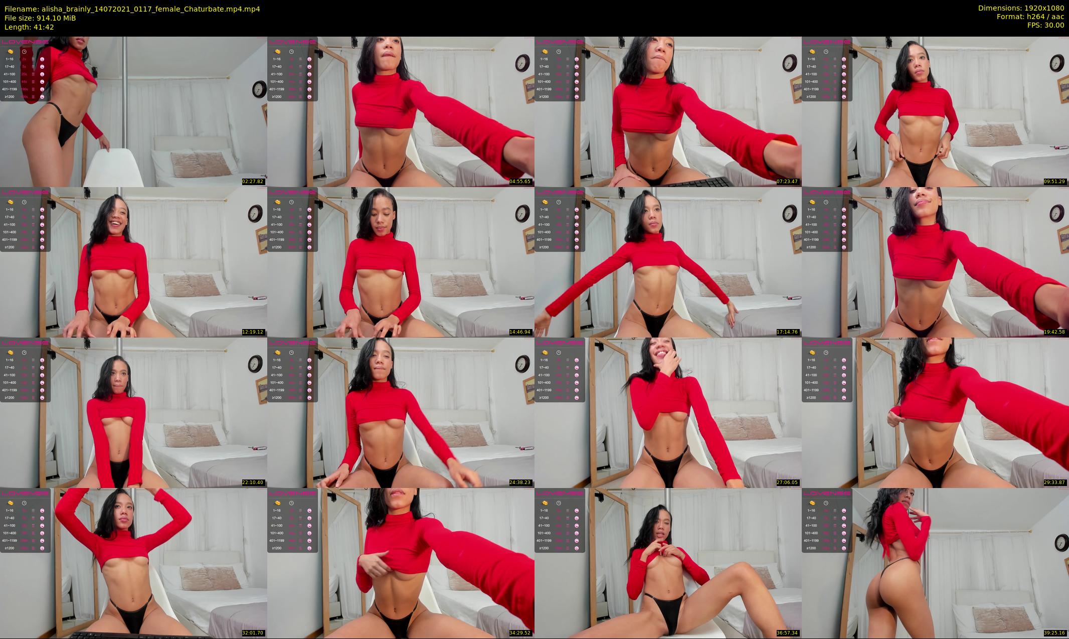 alisha_brainly — 42 minute Chaturbate female cam show recording, 1080p, Jul 14, 2021