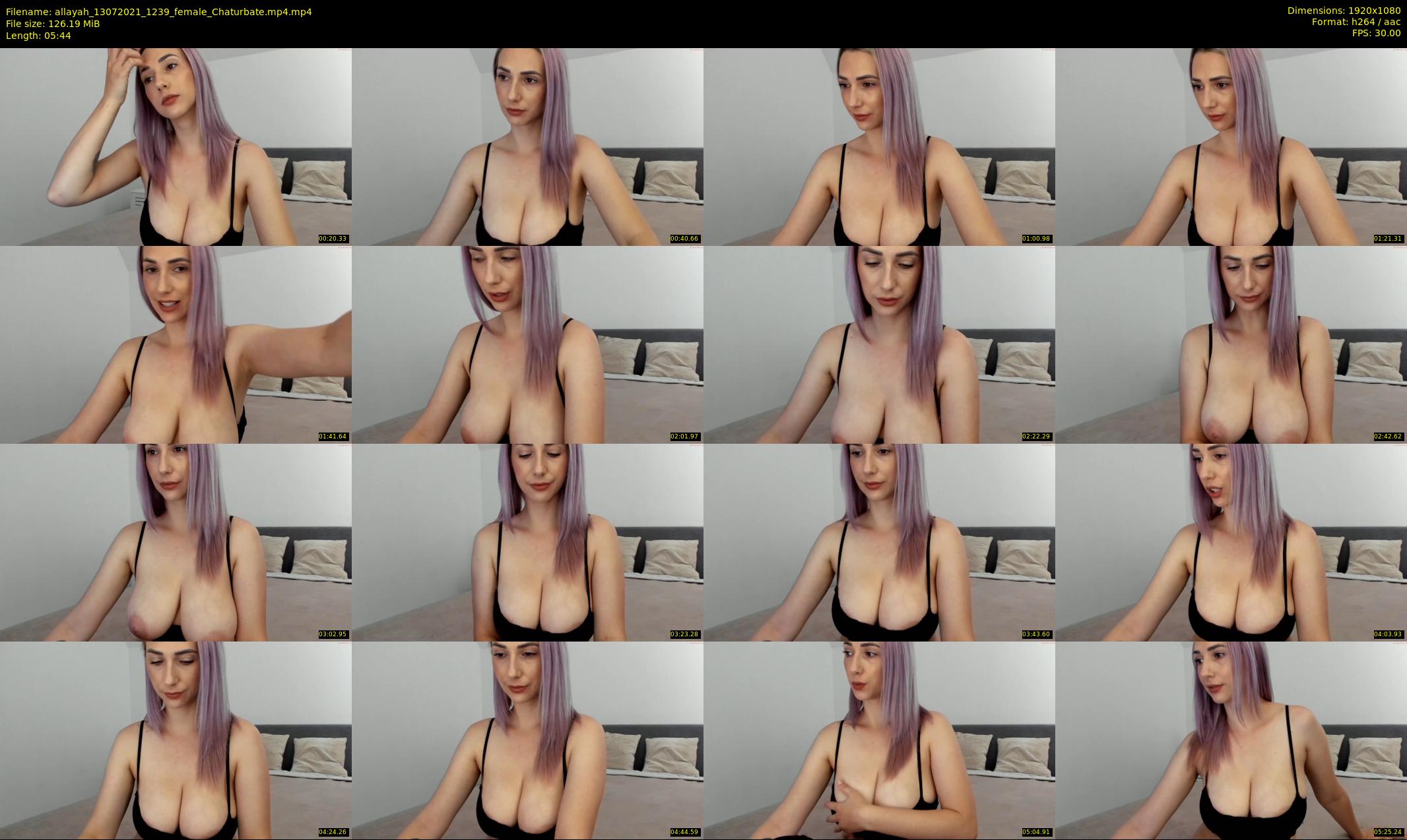 allayah — 6 minute Chaturbate female cam show recording, 1080p, Jul 13, 2021