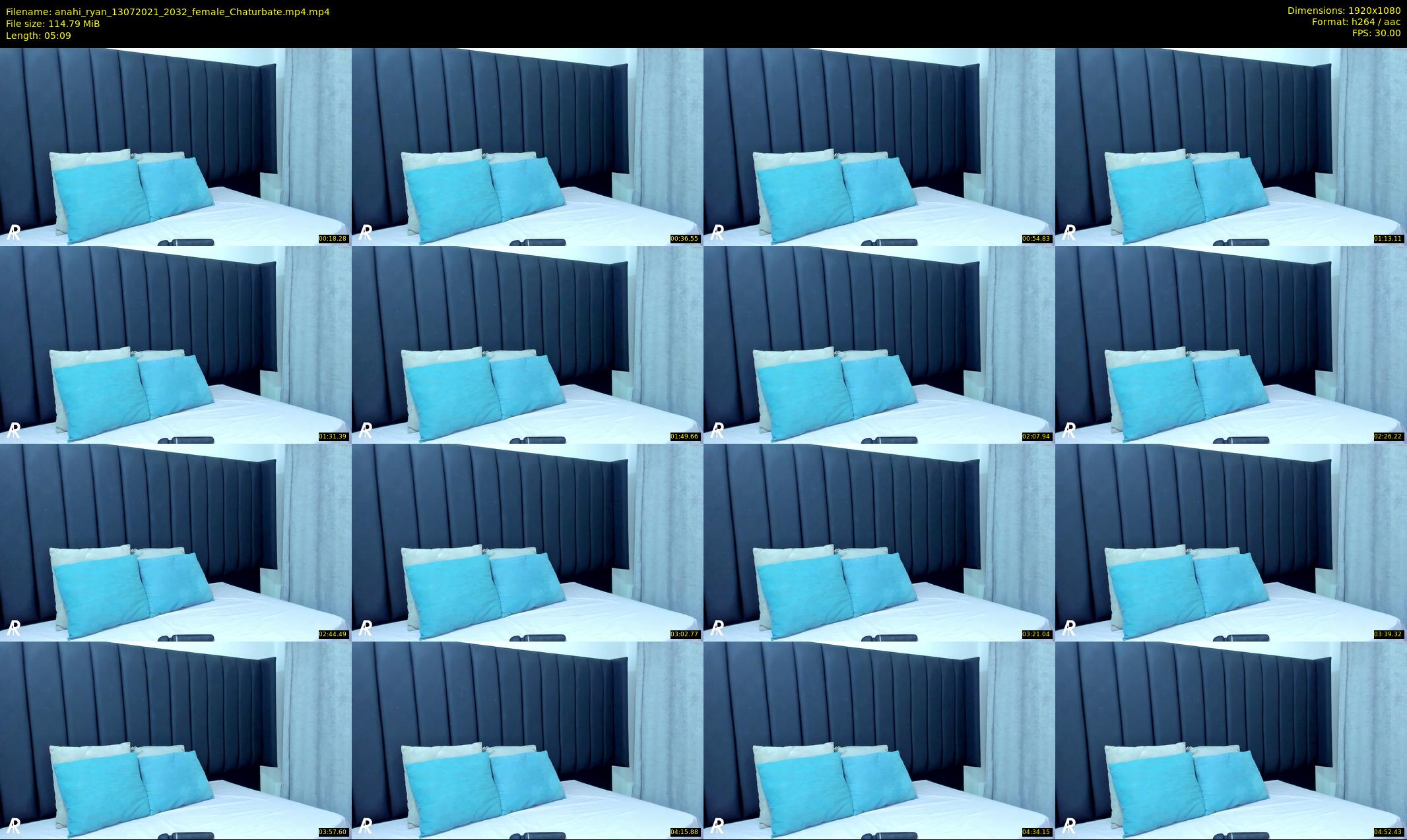 anahi_ryan — 6 minute Chaturbate female cam show recording, 1080p, Jul 13, 2021