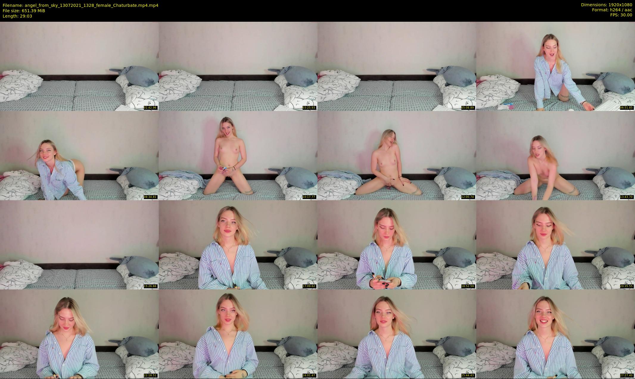 angel_from_sky — 30 minute Chaturbate female cam show recording, 1080p, Jul 13, 2021