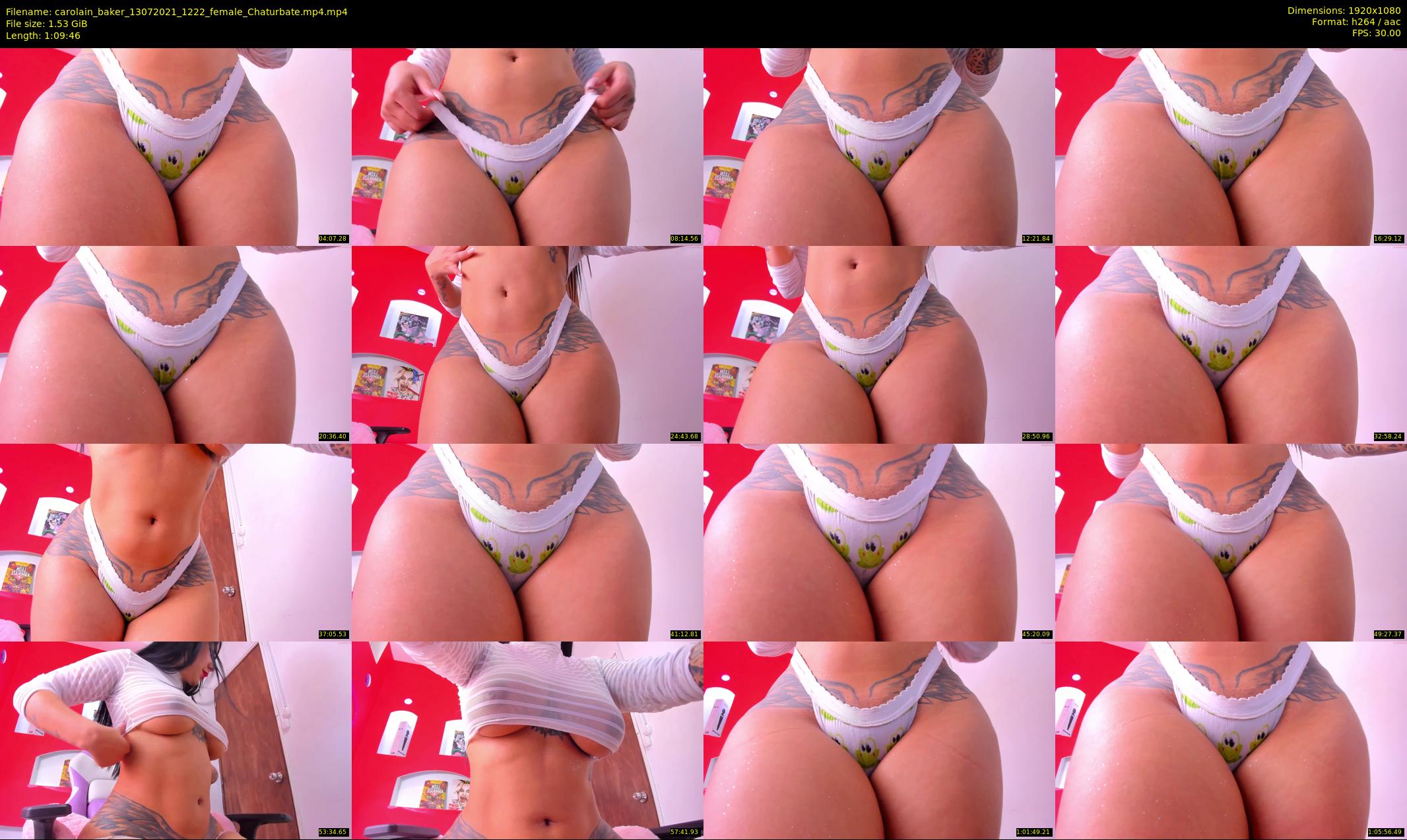 carolain_baker — 70 minute Chaturbate female cam show recording, 1080p, Jul 13, 2021