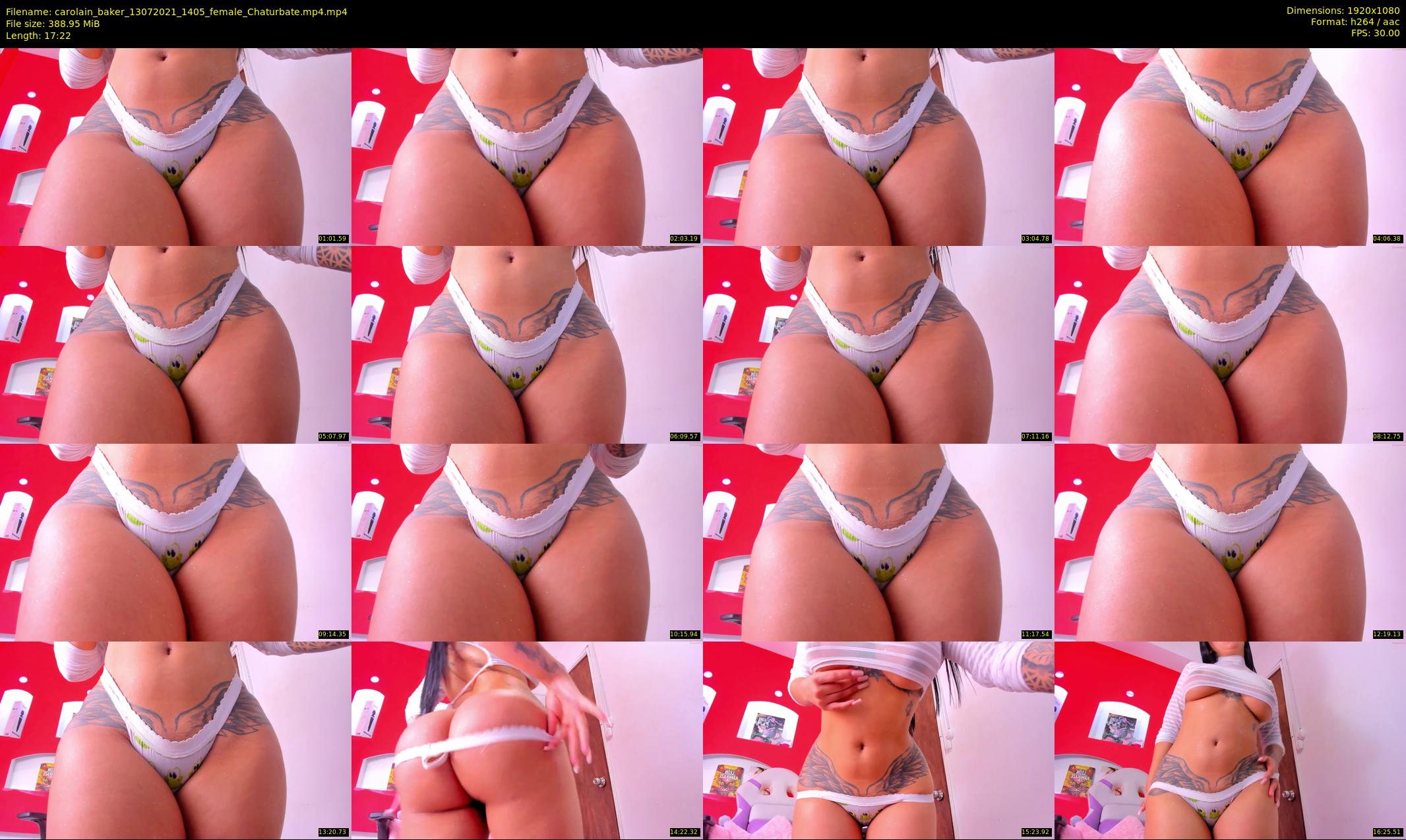 carolain_baker — 18 minute Chaturbate female cam show recording, 1080p, Jul 13, 2021