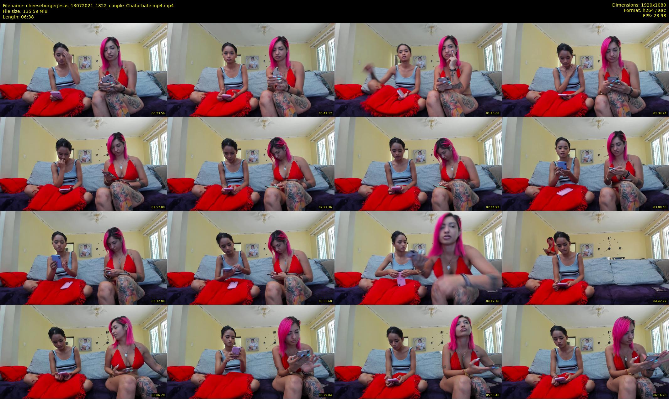 cheeseburgerjesus — 7 minute Chaturbate couple cam show recording, 1080p, Jul 13, 2021