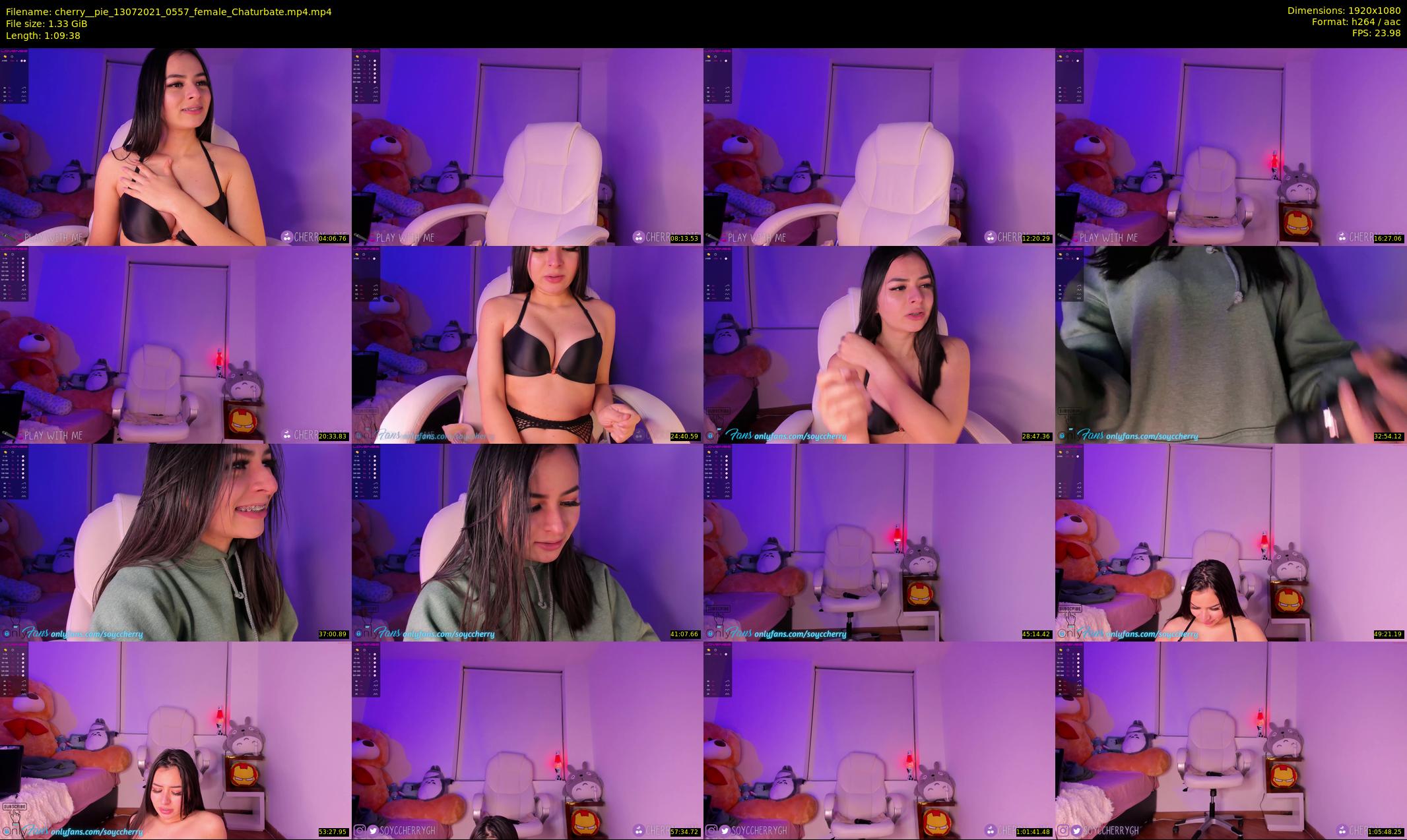 cherry__pie — 70 minute Chaturbate female cam show recording, 1080p, Jul 13, 2021