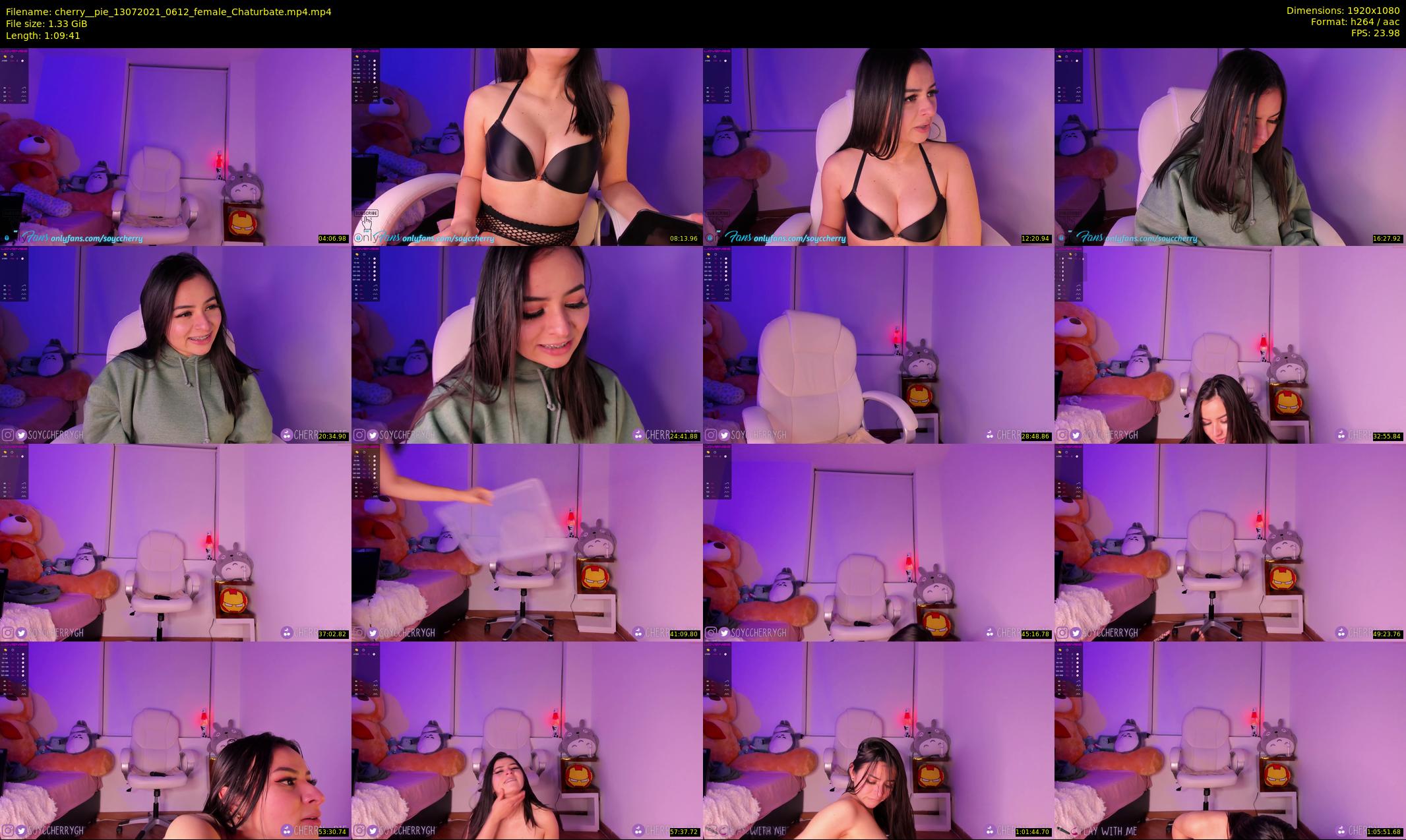 cherry__pie — 70 minute Chaturbate female cam show recording, 1080p, Jul 13, 2021
