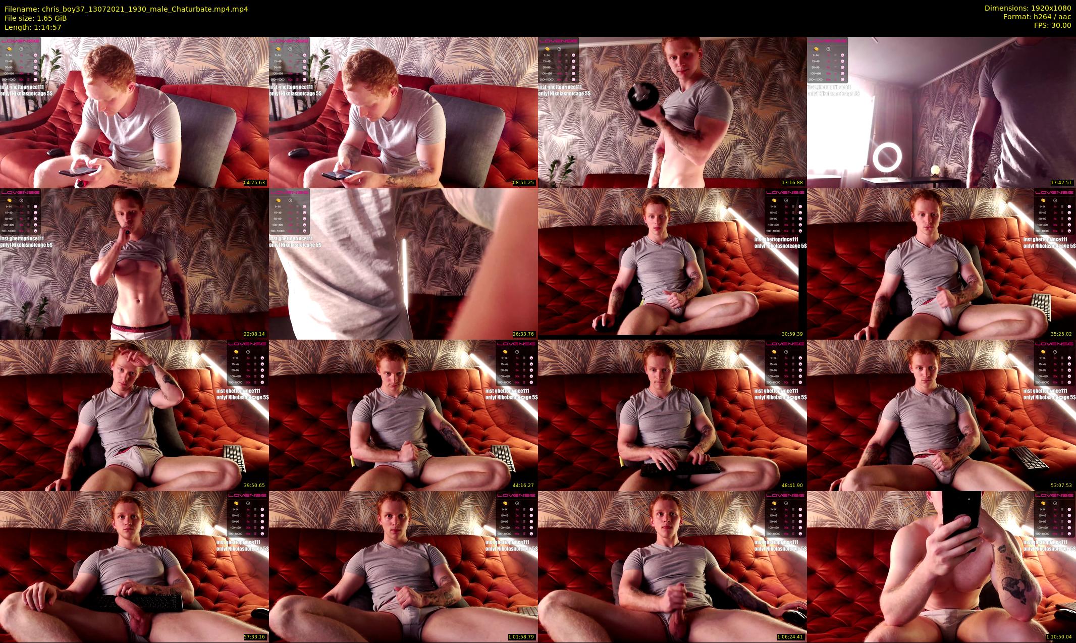 chris_boy37 — 75 minute Chaturbate male cam show recording, 1080p, Jul 13, 2021