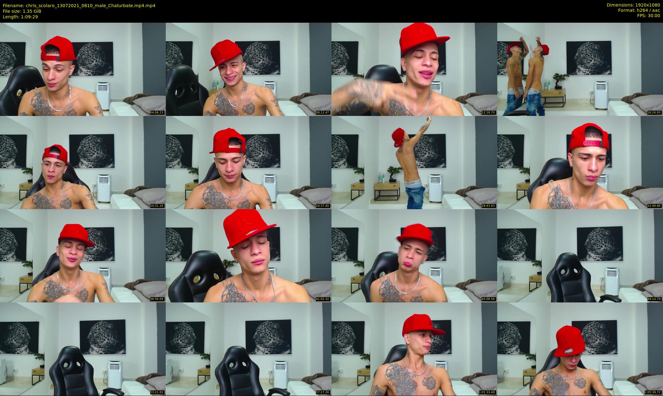 chris_scolaro — 70 minute Chaturbate male cam show recording, 1080p, Jul 13, 2021