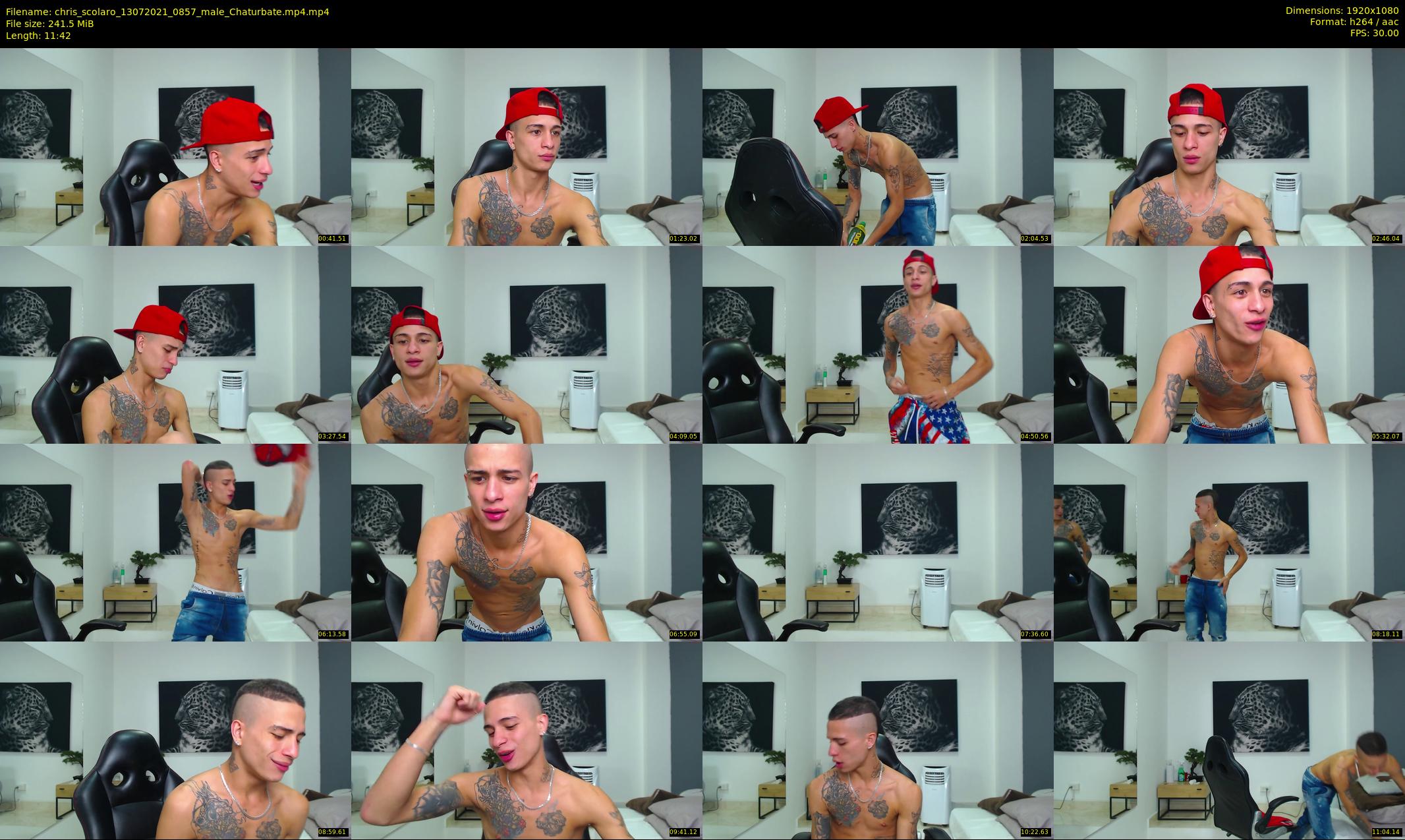 chris_scolaro — 12 minute Chaturbate male cam show recording, 1080p, Jul 13, 2021