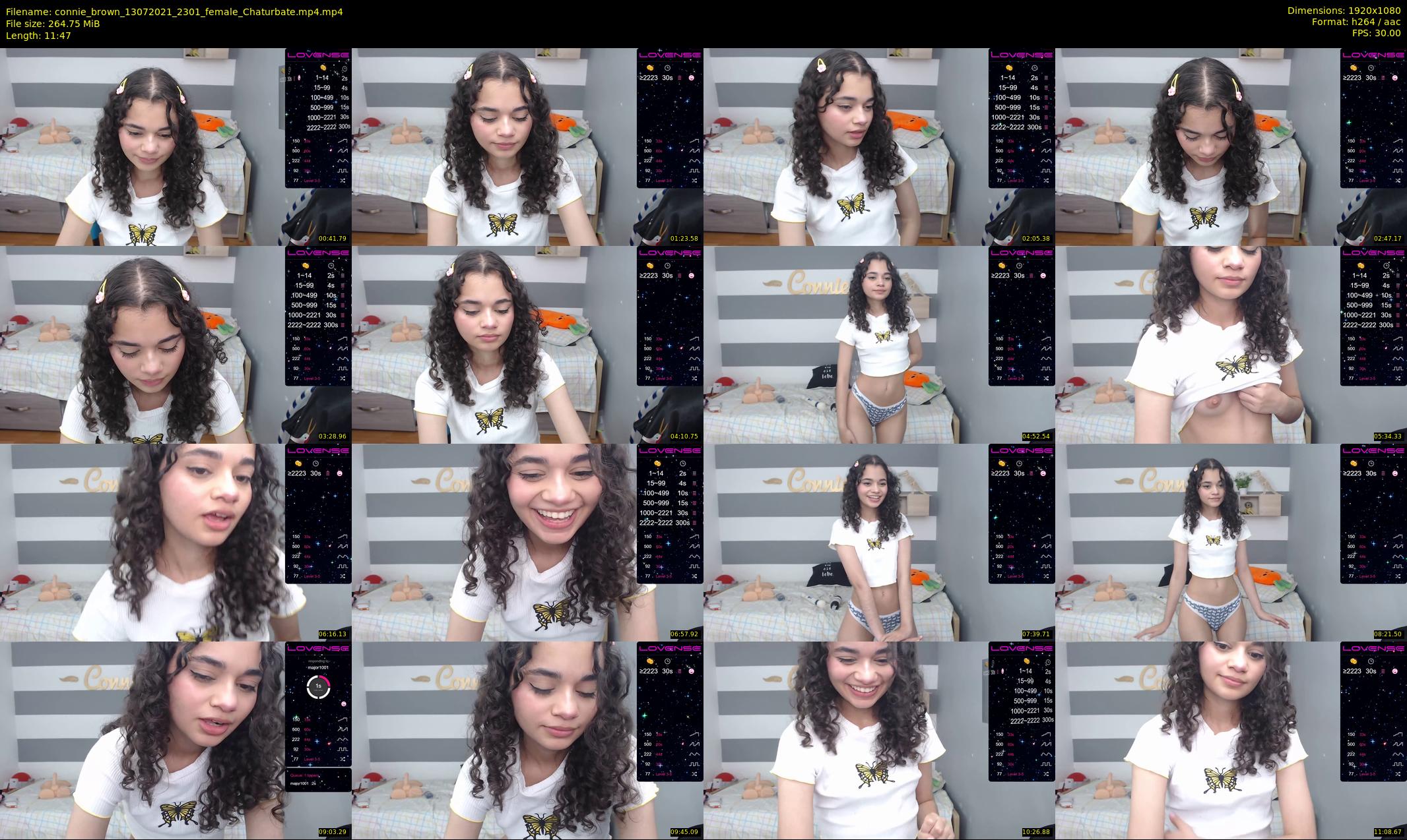 connie_brown — 12 minute Chaturbate female cam show recording, 1080p, Jul 13, 2021