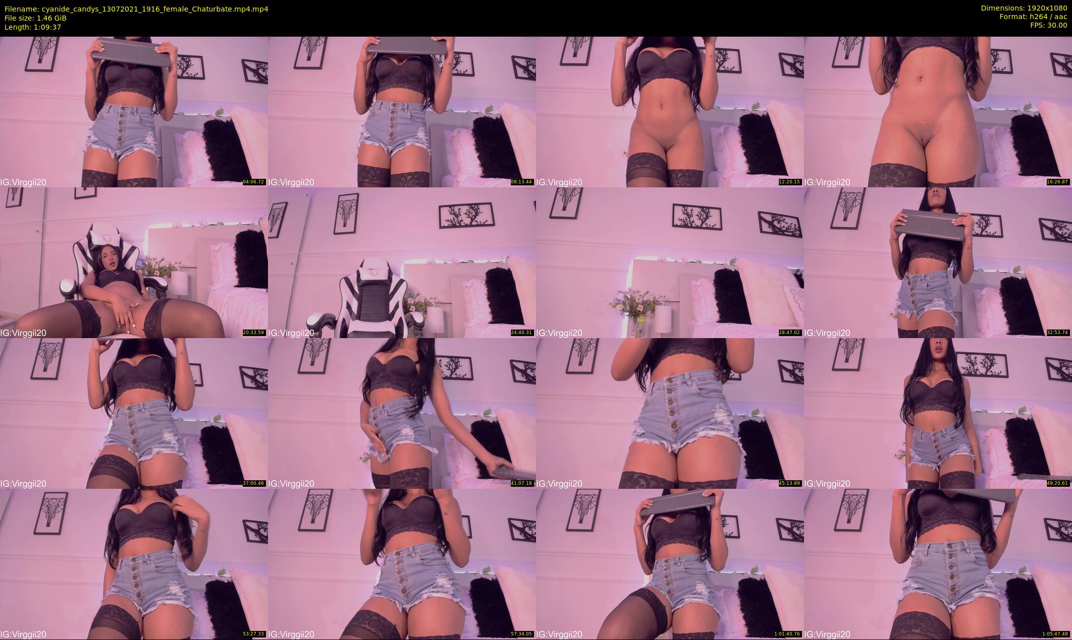 cyanide_candys — 70 minute Chaturbate female cam show recording, 1080p, Jul 13, 2021