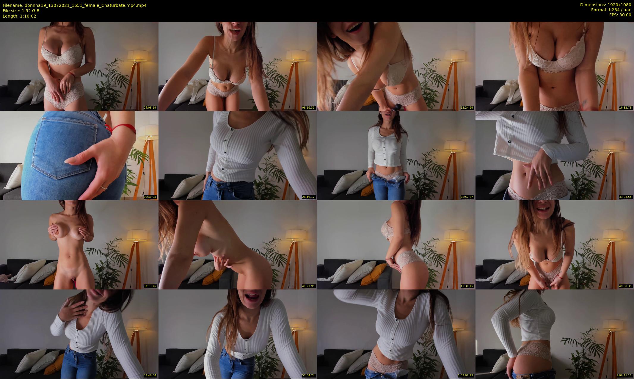 donnna19 — 71 minute Chaturbate female cam show recording, 1080p, Jul 13, 2021