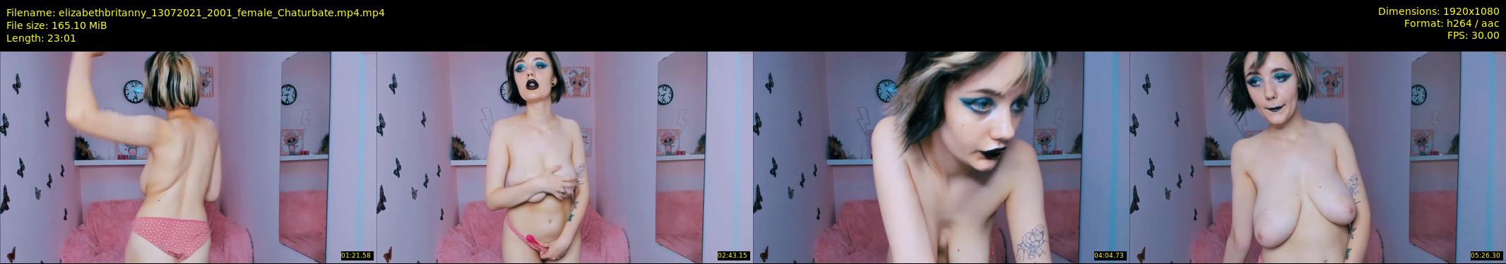 elizabethbritanny — 24 minute Chaturbate female cam show recording, 1080p, Jul 13, 2021