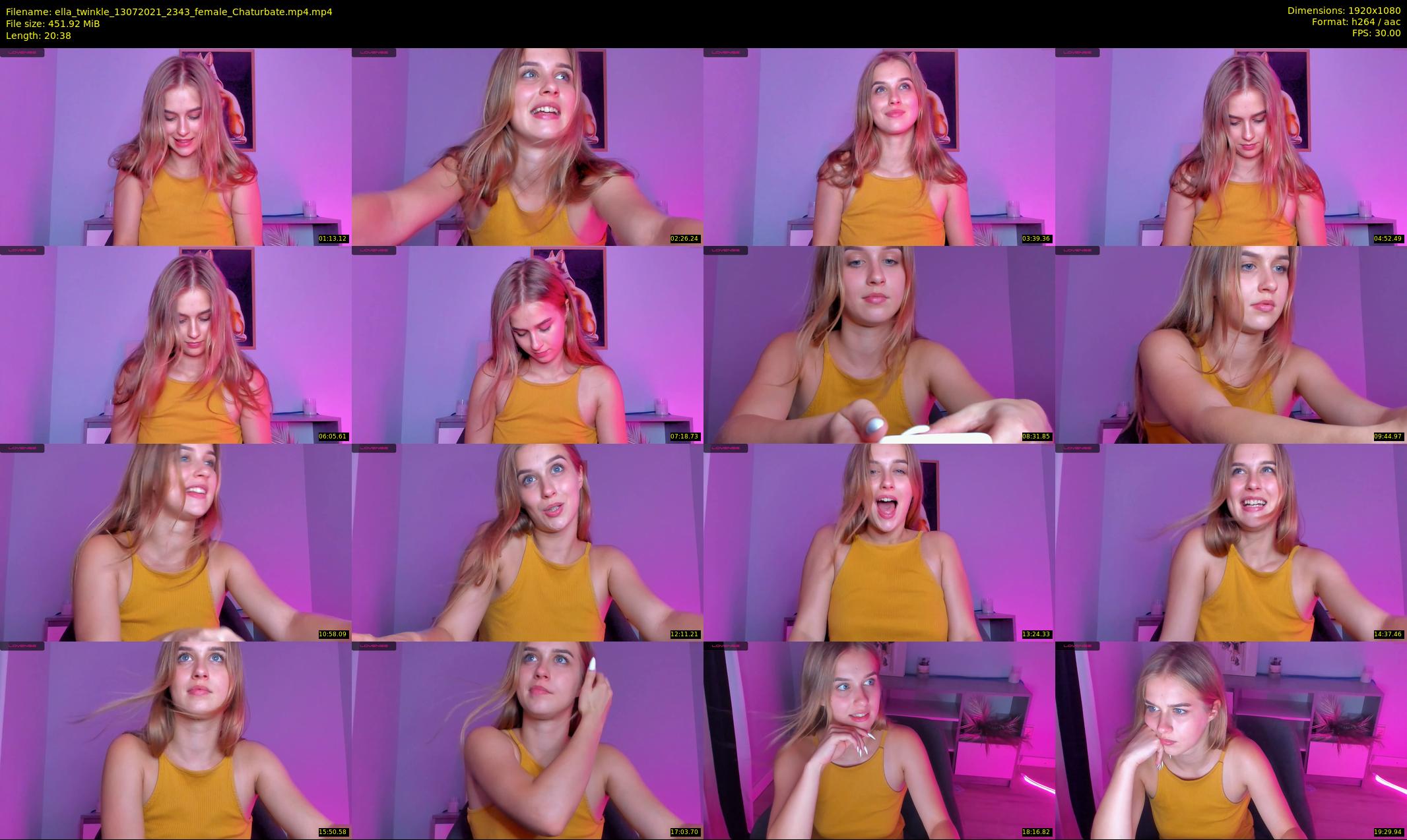 ella_twinkle — 21 minute Chaturbate female cam show recording, 1080p, Jul 13, 2021