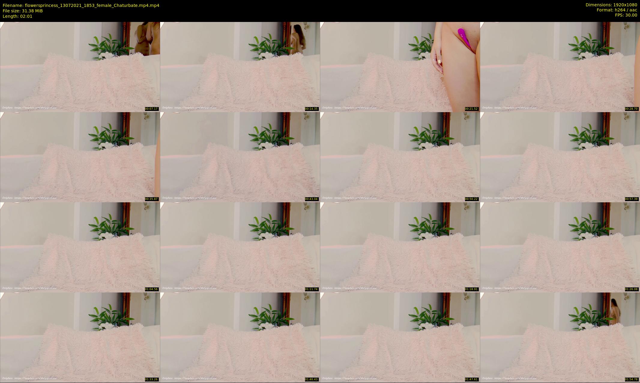 flowersprincess — 3 minute Chaturbate female cam show recording, 1080p, Jul 13, 2021