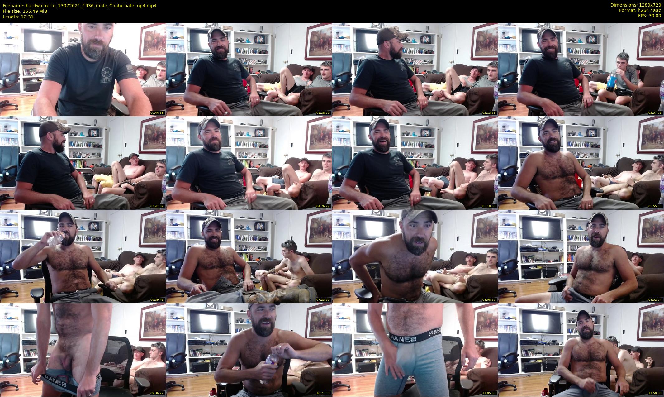 hardworkertn — 13 minute Chaturbate male cam show recording, 720p, Jul 13, 2021