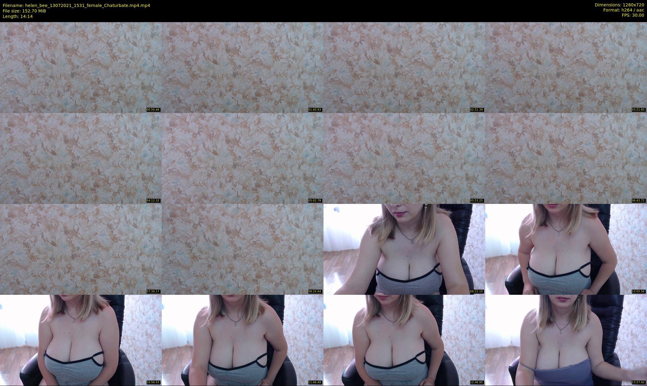 helen_bee — 15 minute Chaturbate female cam show recording, 720p, Jul 13, 2021