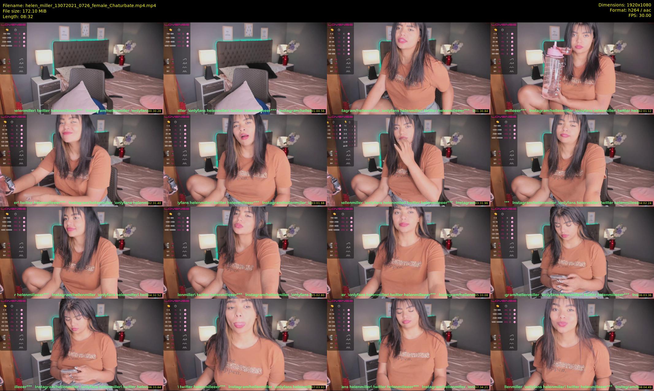 helen_miller — 9 minute Chaturbate female cam show recording, 1080p, Jul 13, 2021